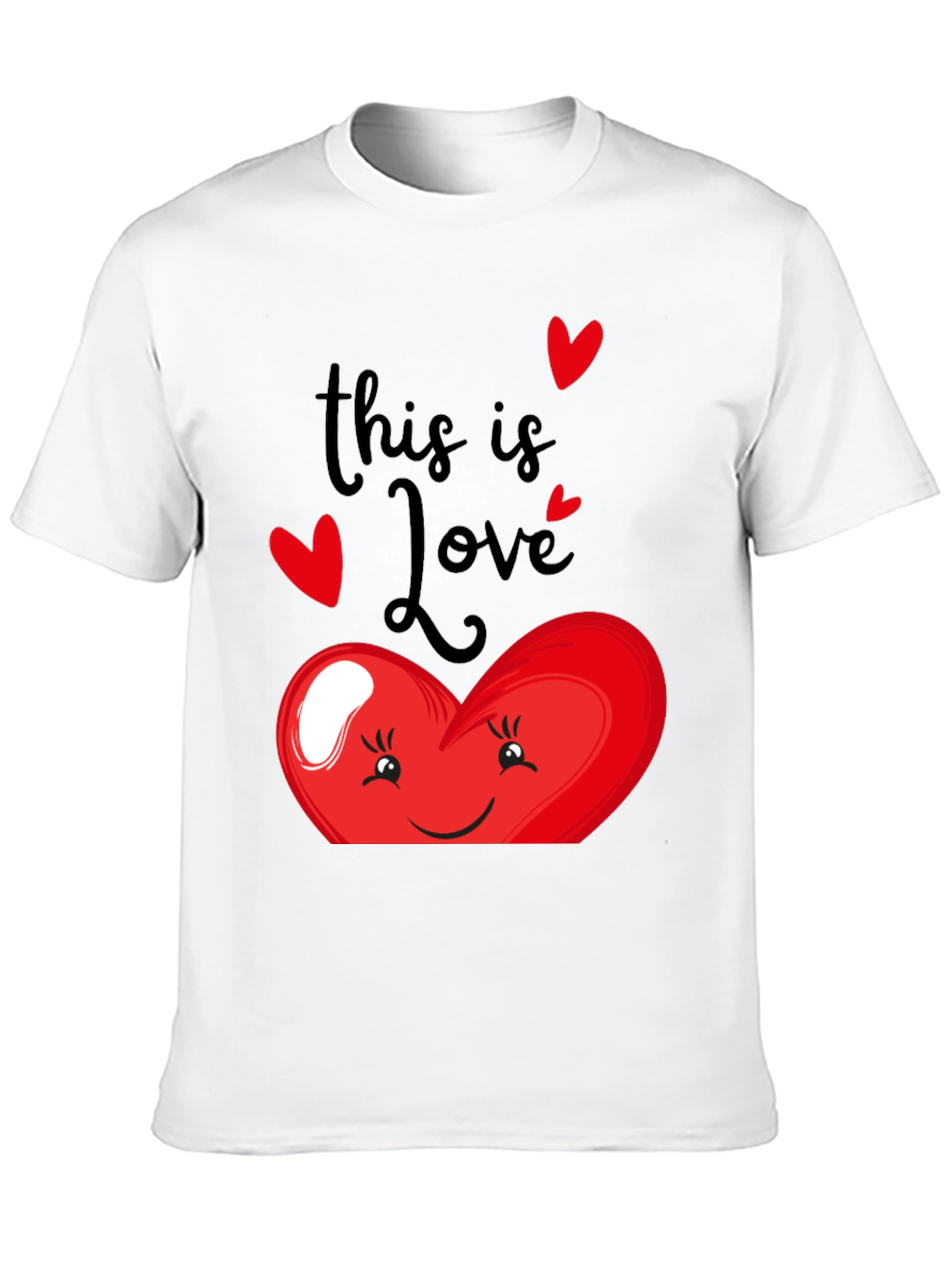 This is Love Heart Graphic Tee