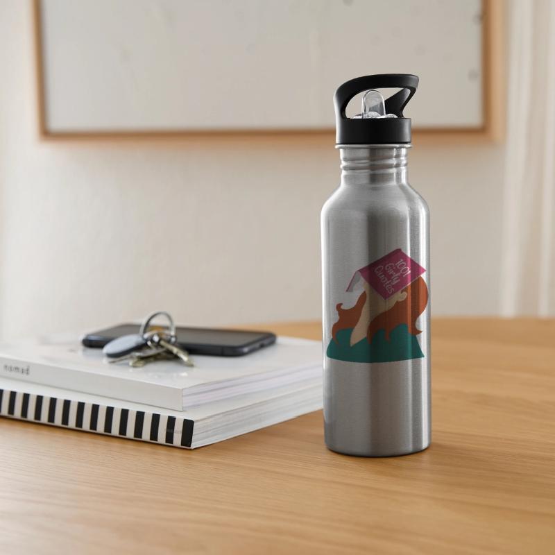 Weary girl with Girly Quotes book