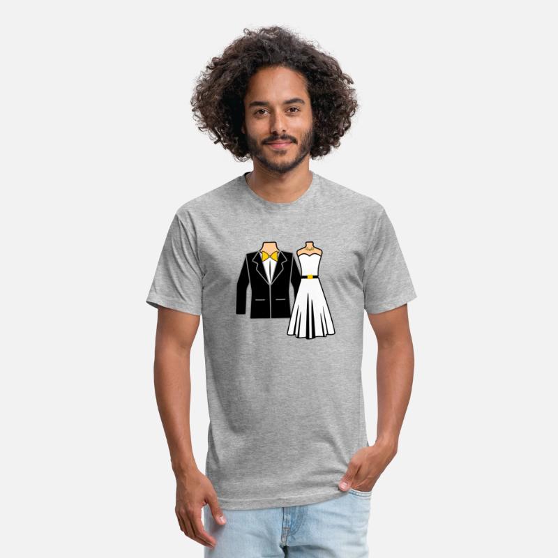 Wedding clothes bride groom