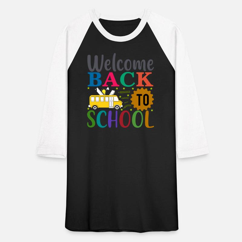 Welcome back to school typography t shirt design