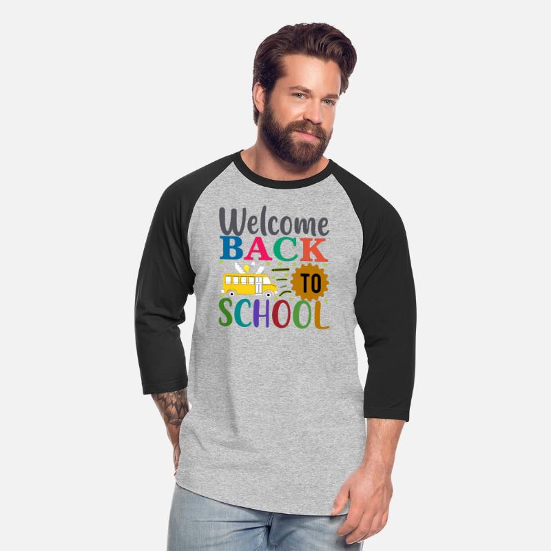 Welcome back to school typography t shirt design