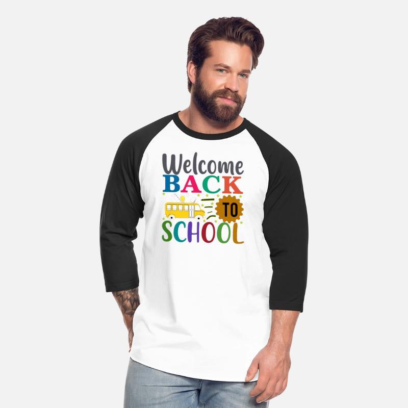 Welcome back to school typography t shirt design