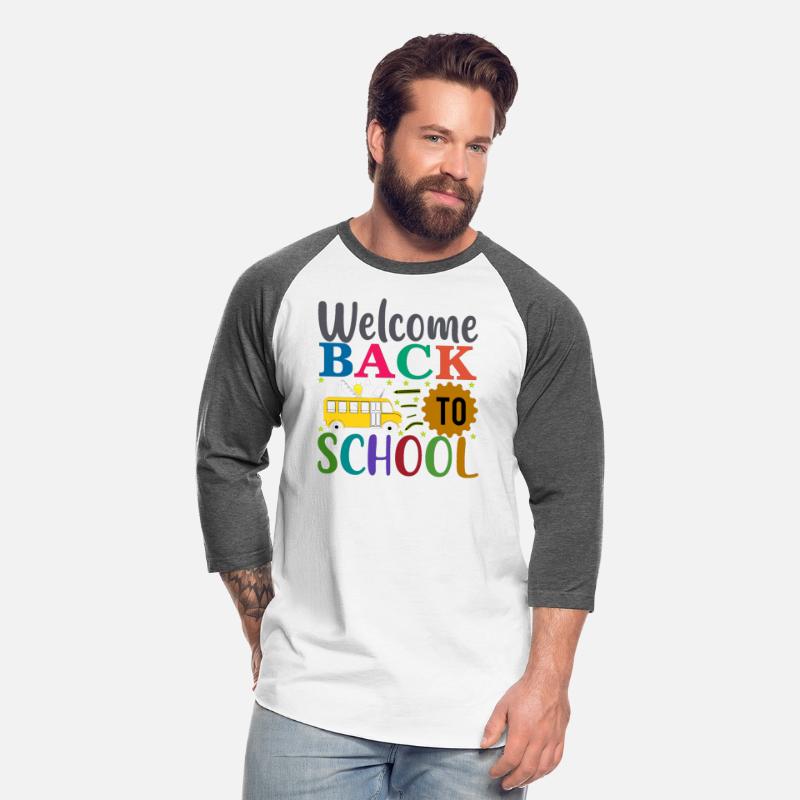 Welcome back to school typography t shirt design