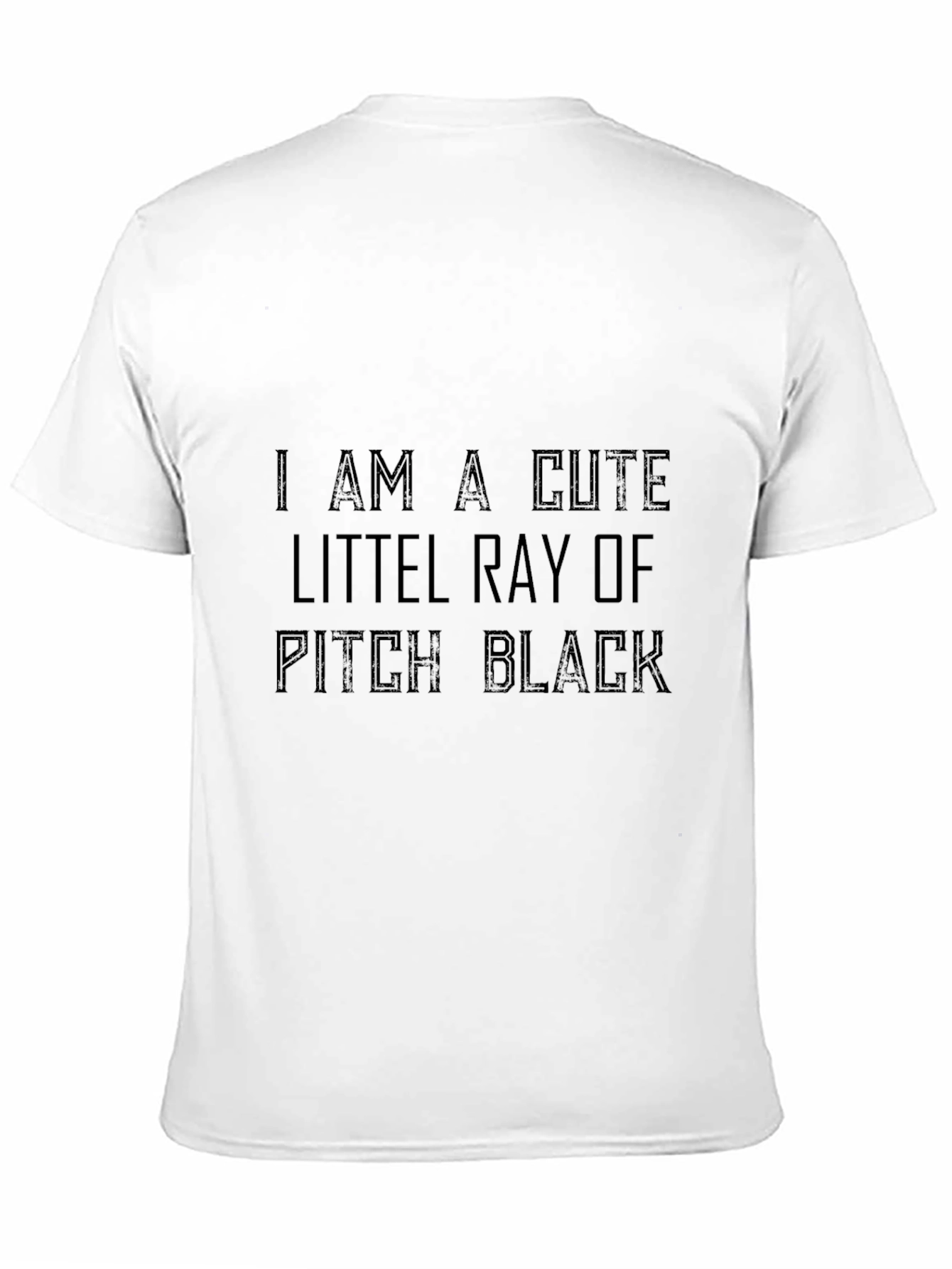 Cute Ray of Pitch Black Funny Graphic T-Shirt