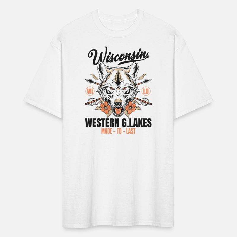 Western great lakes Wisconsin home of the wolf