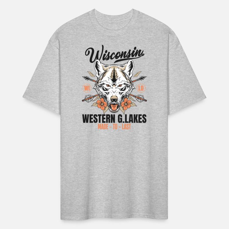 Western great lakes Wisconsin home of the wolf