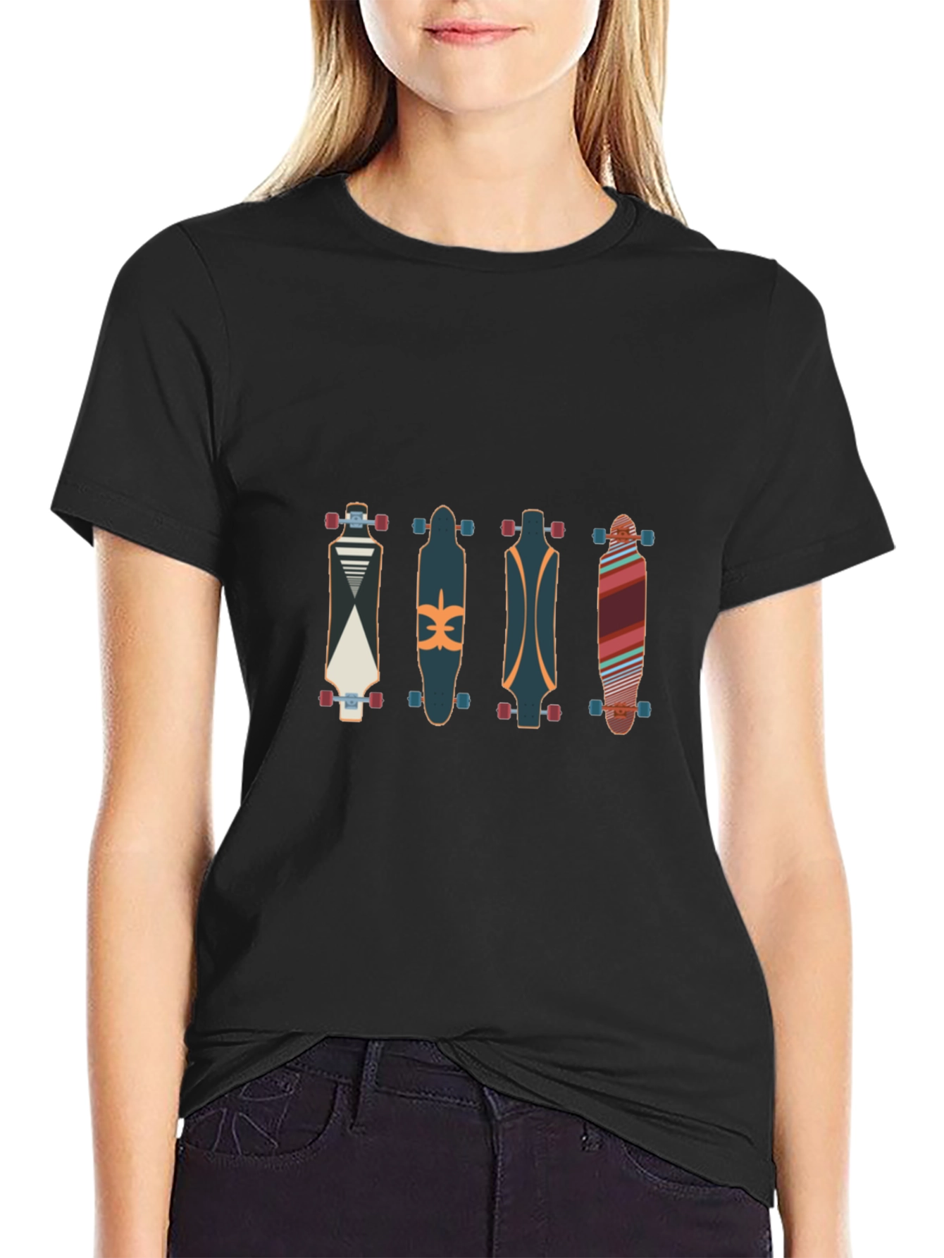 Skateboard T-Shirt - Cool Graphic Tee