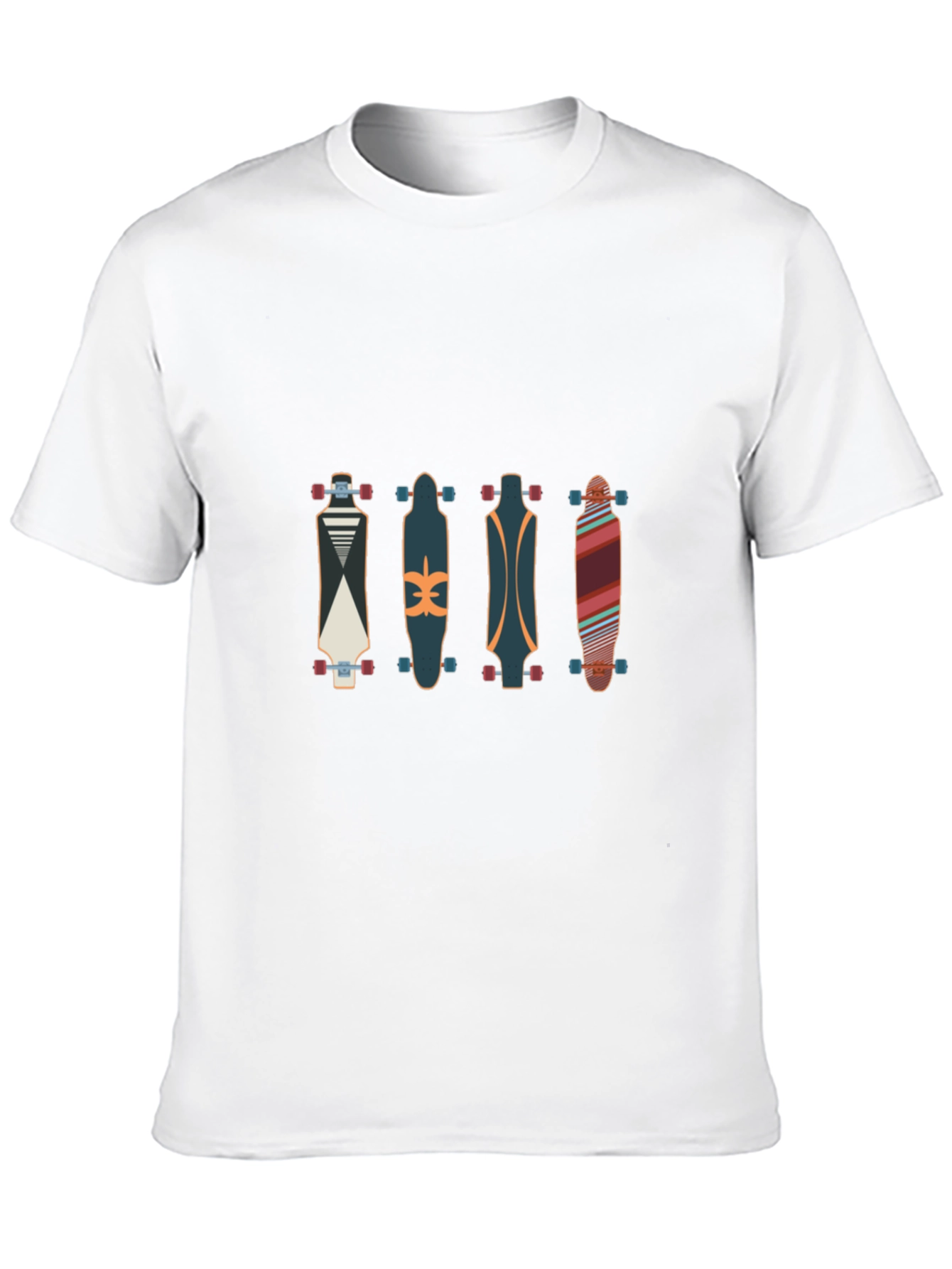 Skateboard T-Shirt - Cool Graphic Tee