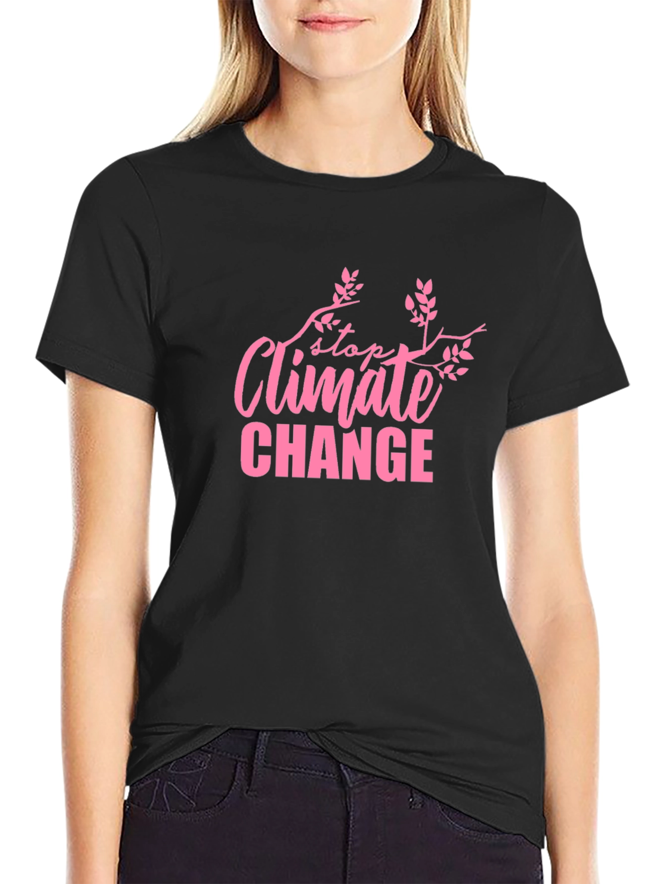 Stop Climate Change Graphic Tee