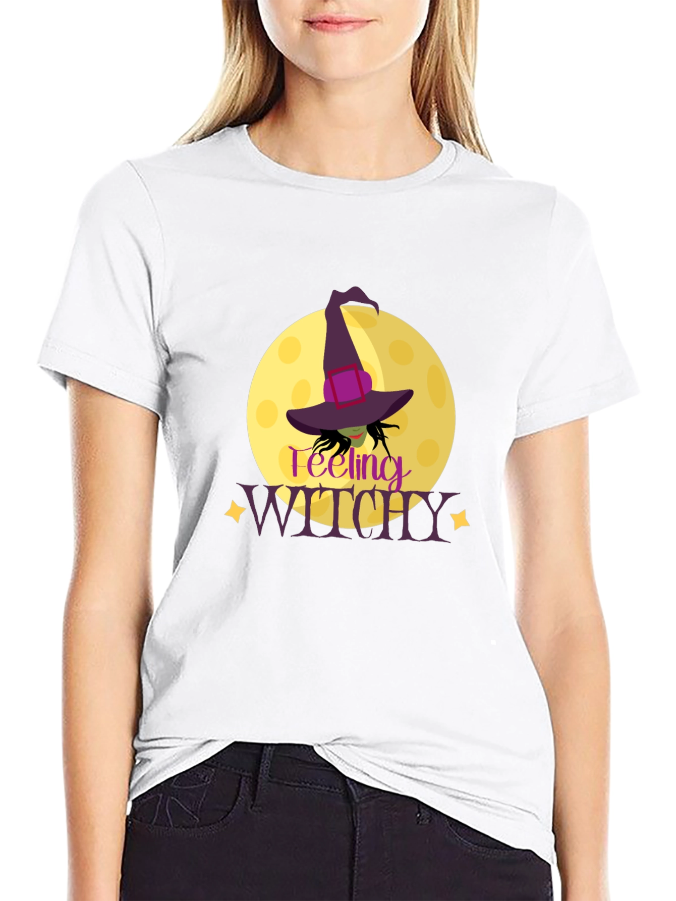 Feeling Witchy T-Shirt - Halloween Graphic Tee