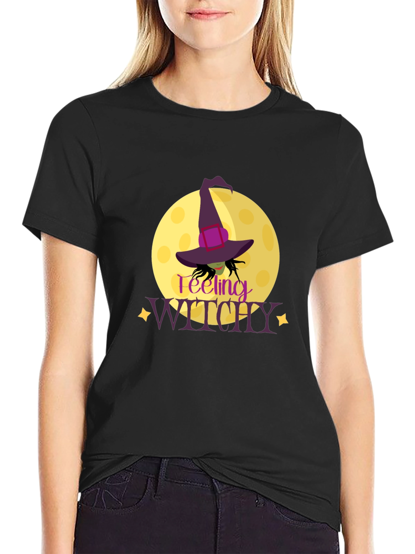 Feeling Witchy T-Shirt - Halloween Graphic Tee