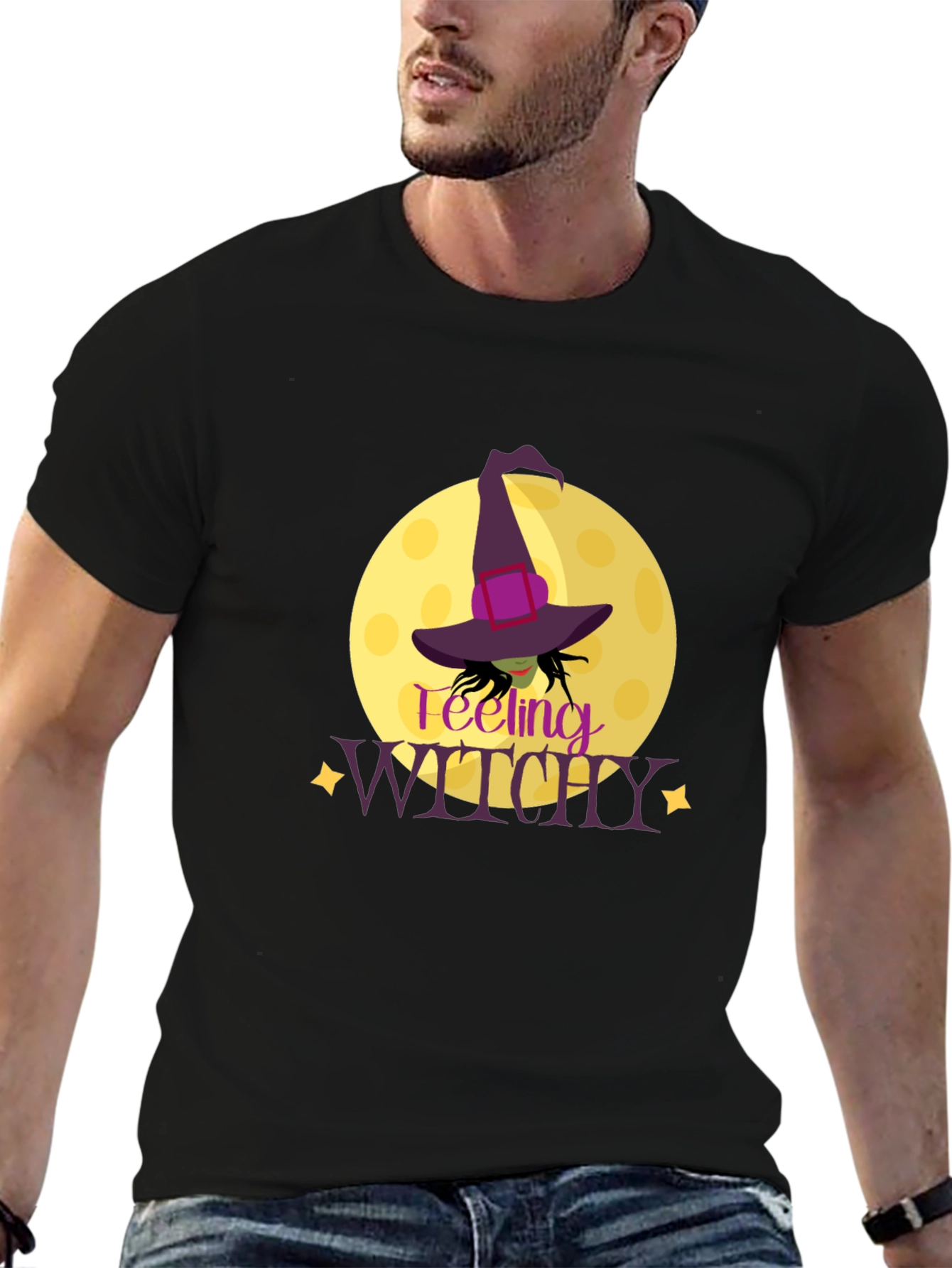 Feeling Witchy T-Shirt - Halloween Graphic Tee