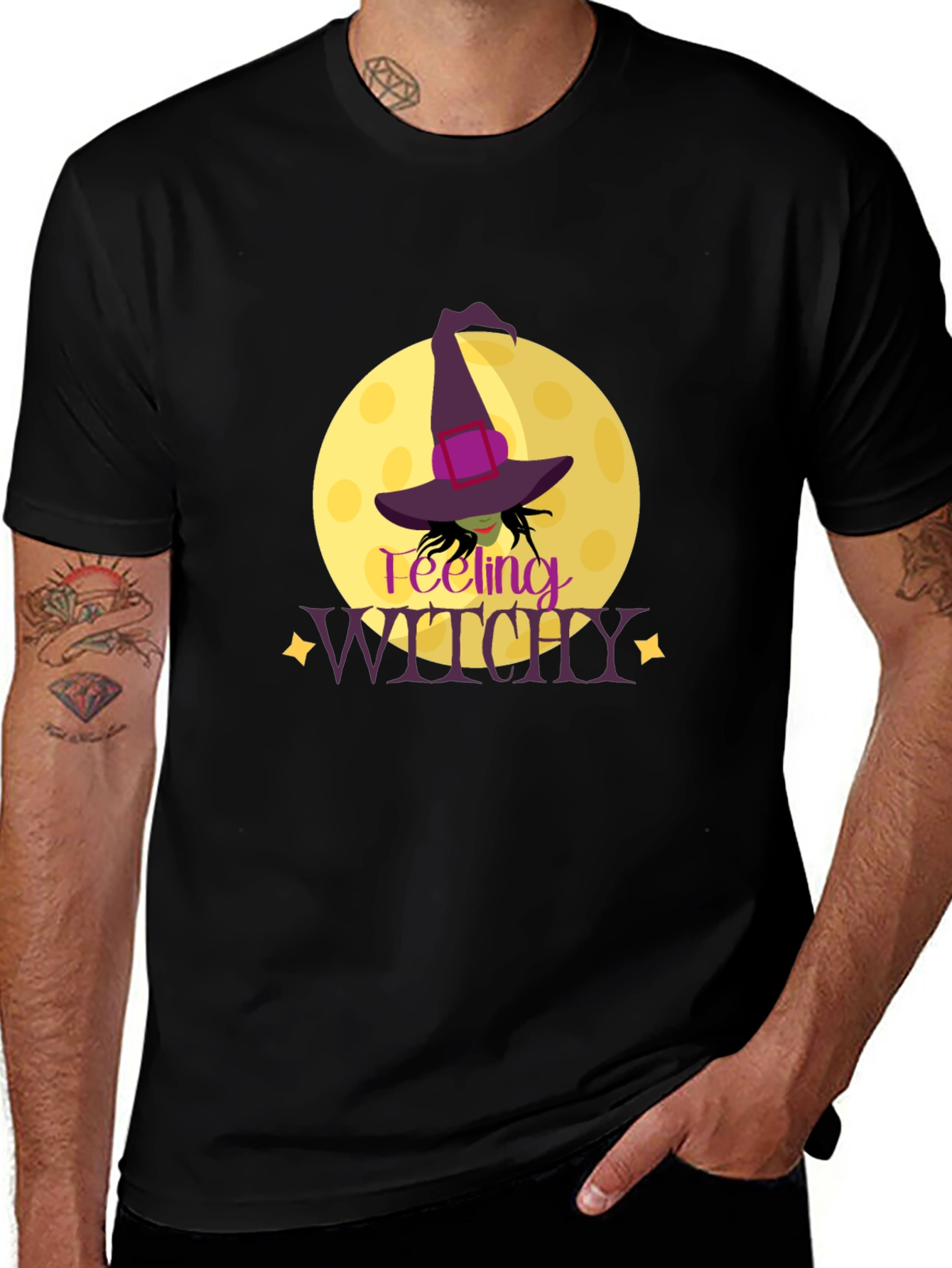 Feeling Witchy T-Shirt - Halloween Graphic Tee