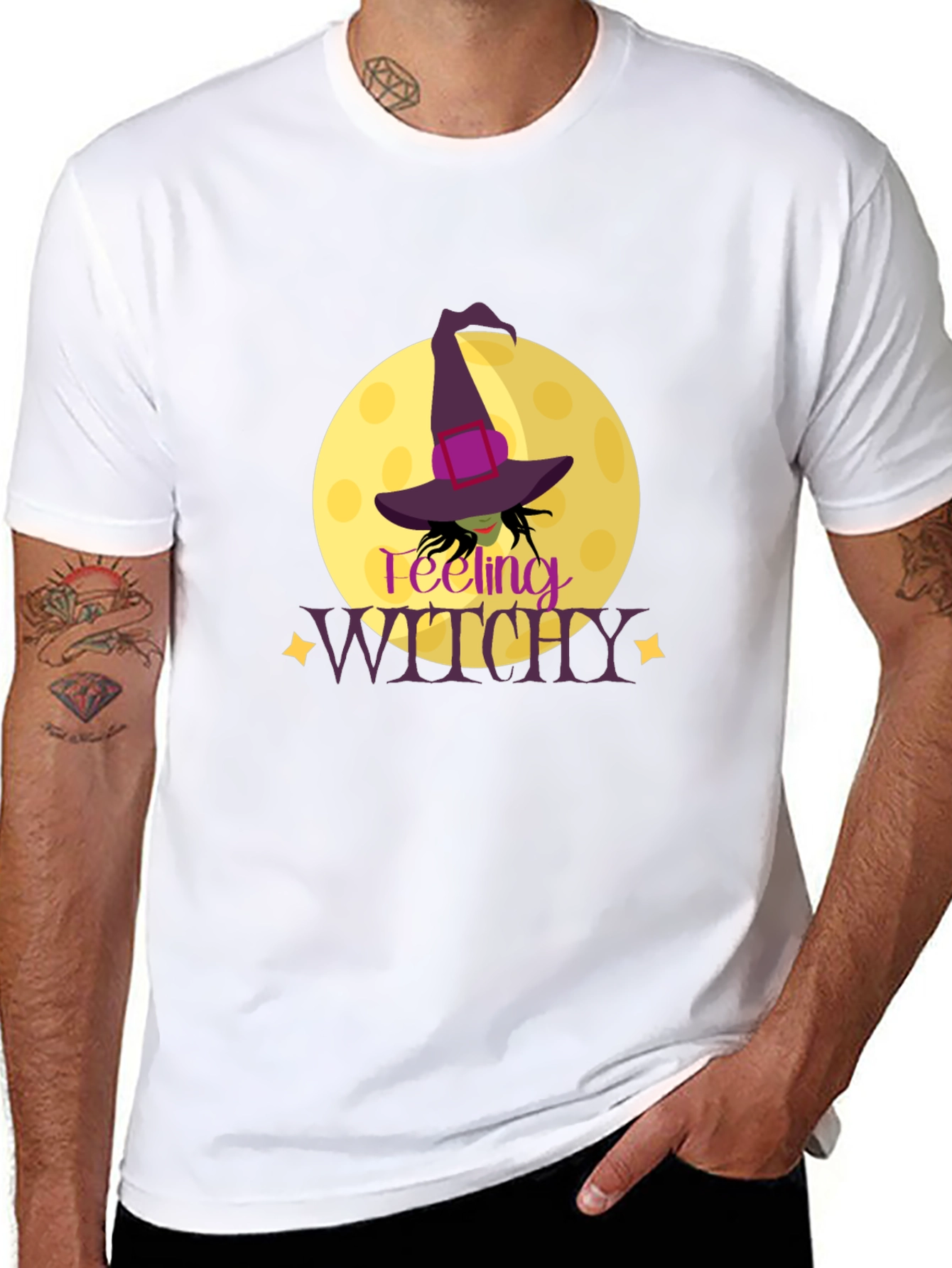 Feeling Witchy T-Shirt - Halloween Graphic Tee