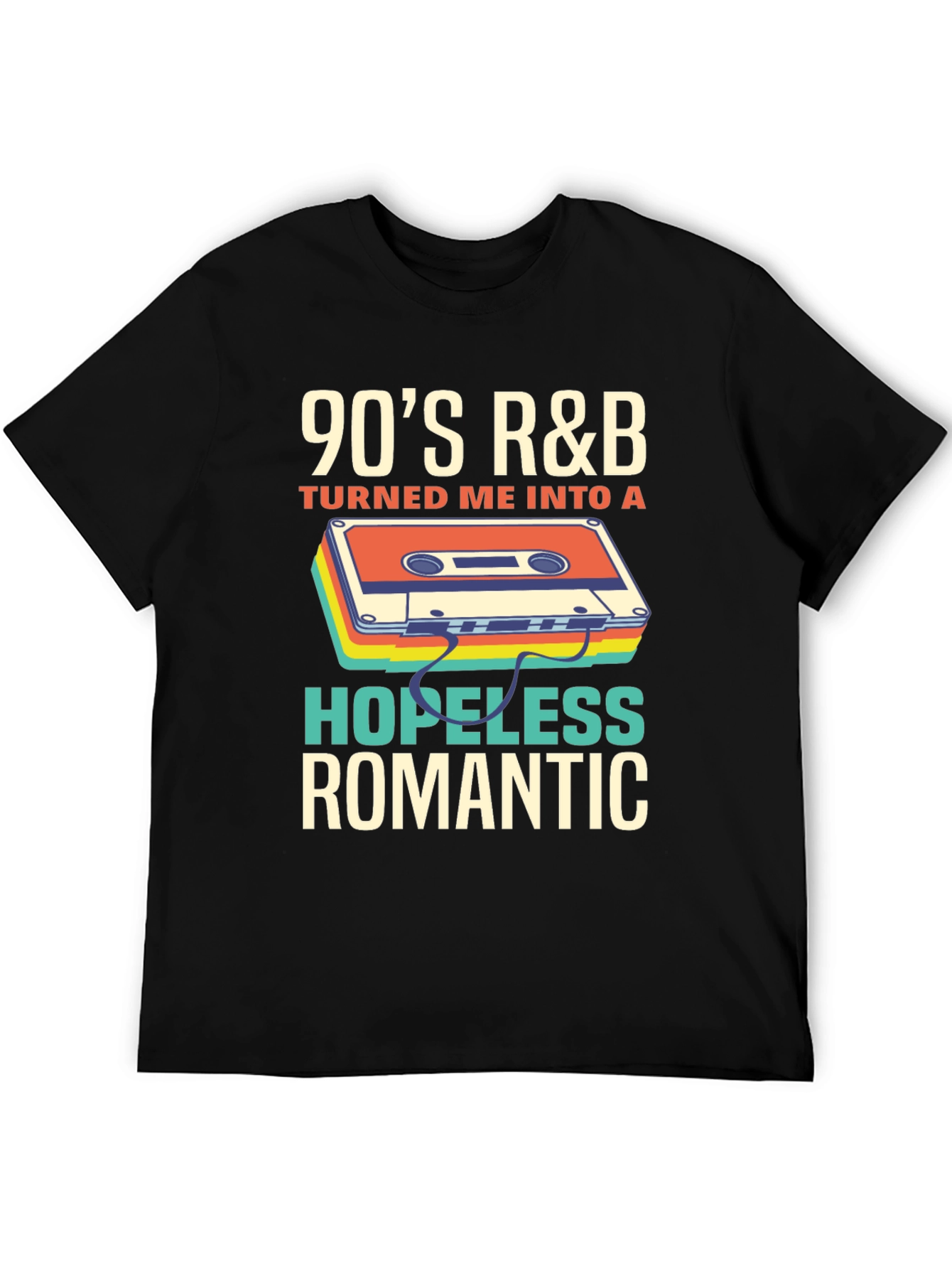 90s R&B Hopeless Romantic Graphic Tee