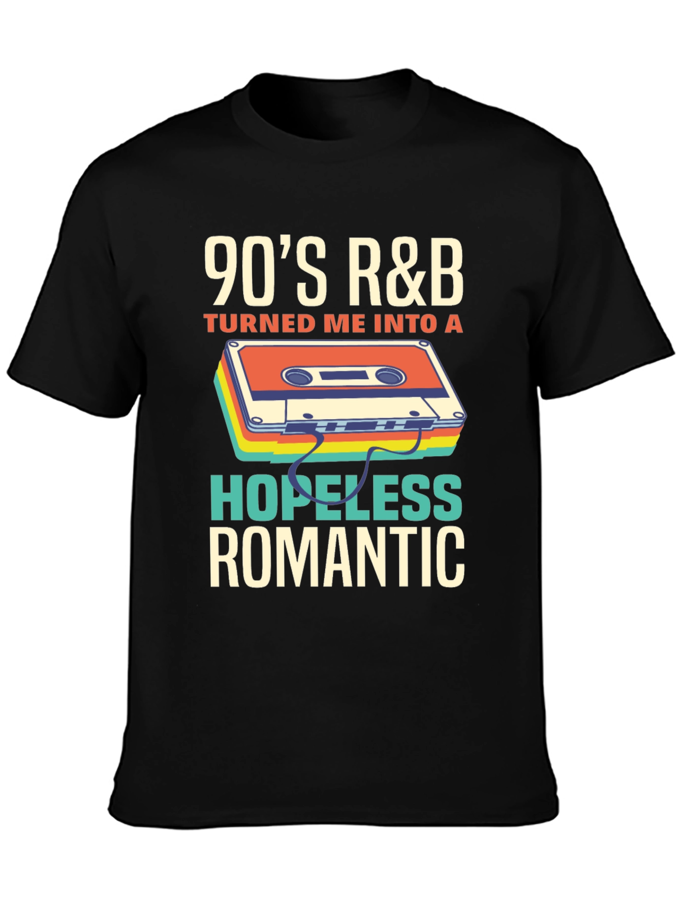 90s R&B Hopeless Romantic Graphic Tee