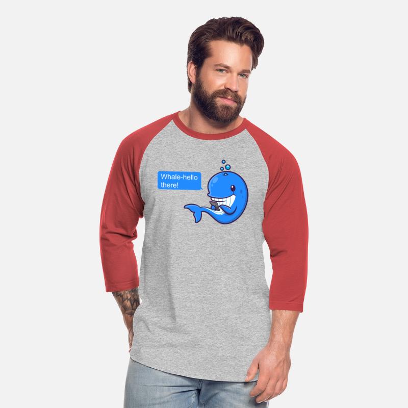 Whale hello there - funny whale greeting