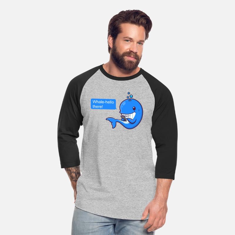 Whale hello there - funny whale greeting