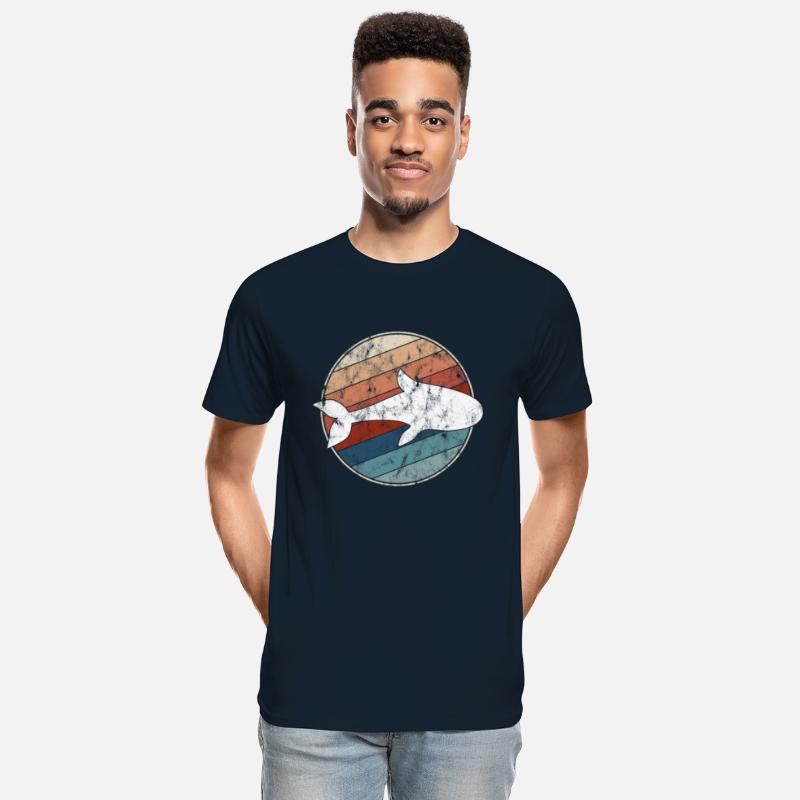 Whale in Retro Style