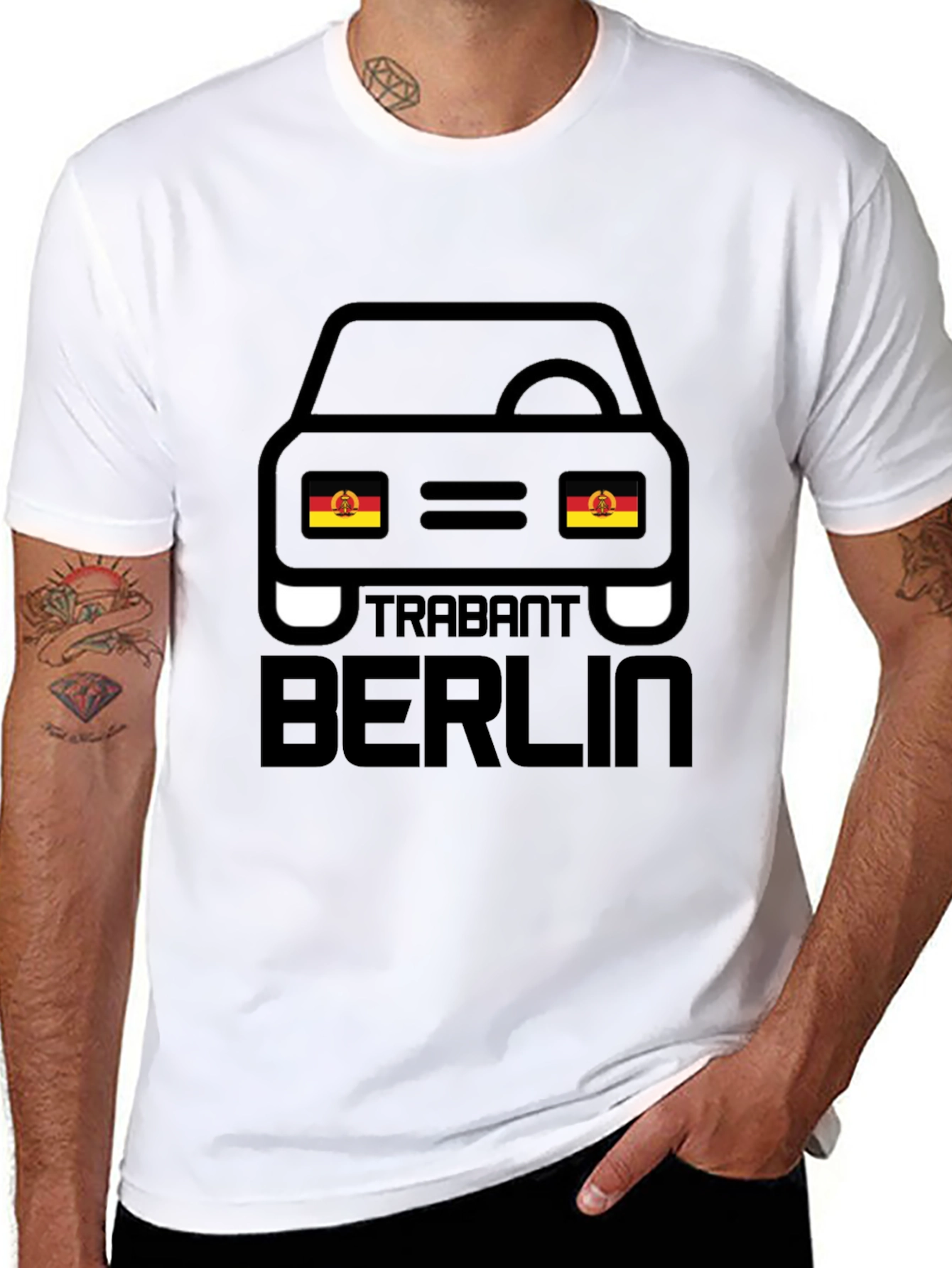 Trabant Berlin Black T-Shirt