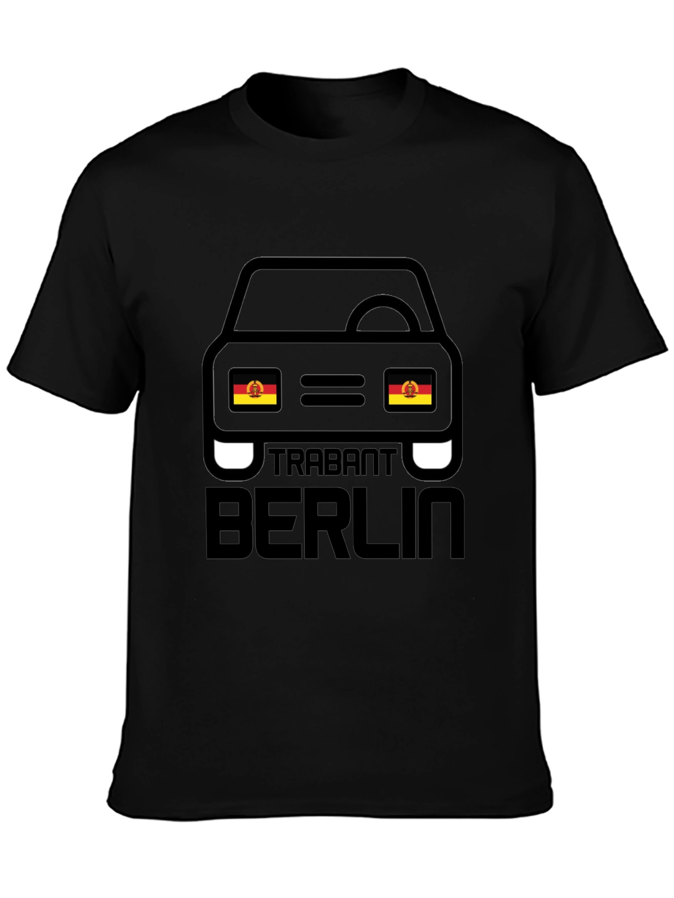 Trabant Berlin Black T-Shirt