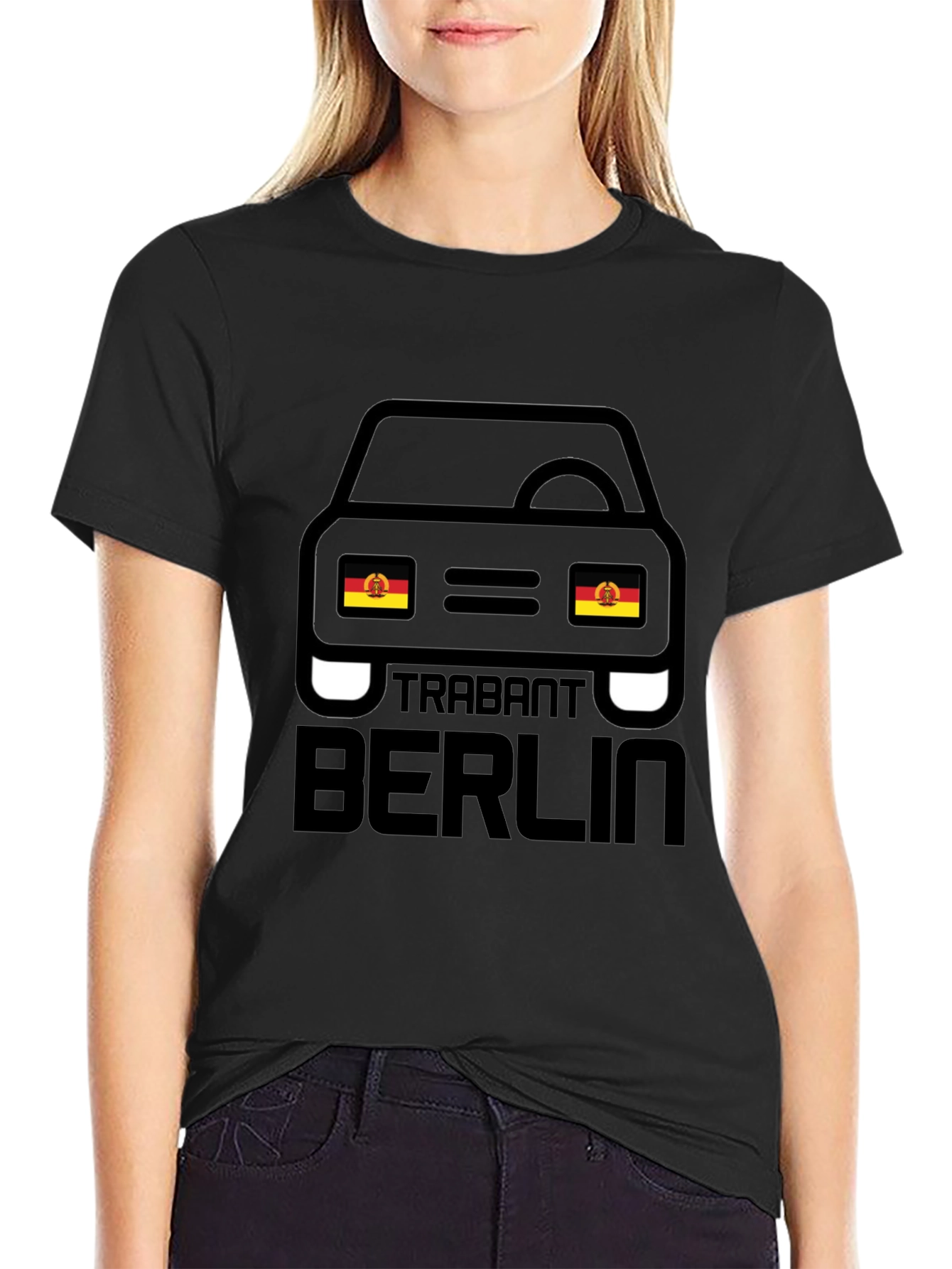 Trabant Berlin Black T-Shirt