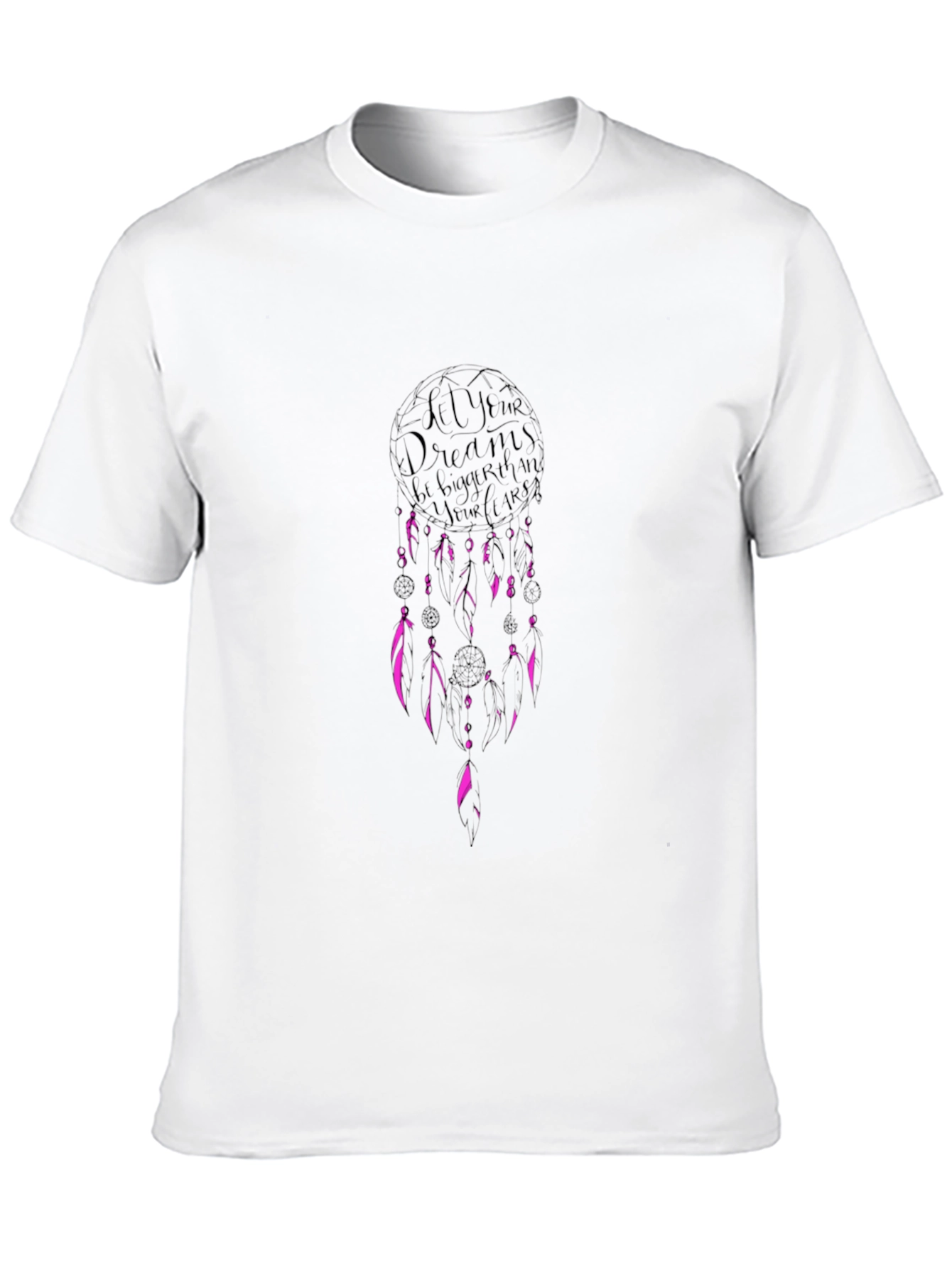 Dream Bigger T-Shirt - Graphic Dreamcatcher Tee
