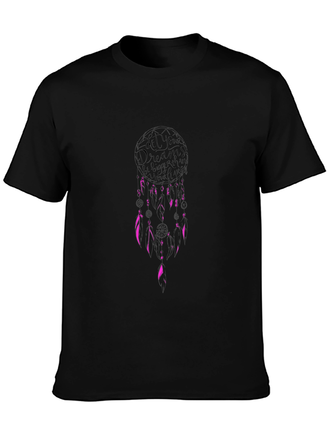 Dream Bigger T-Shirt - Graphic Dreamcatcher Tee