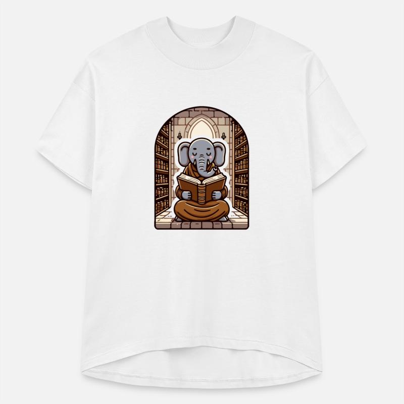 Wisdom Seeker: Scholarly Elephant