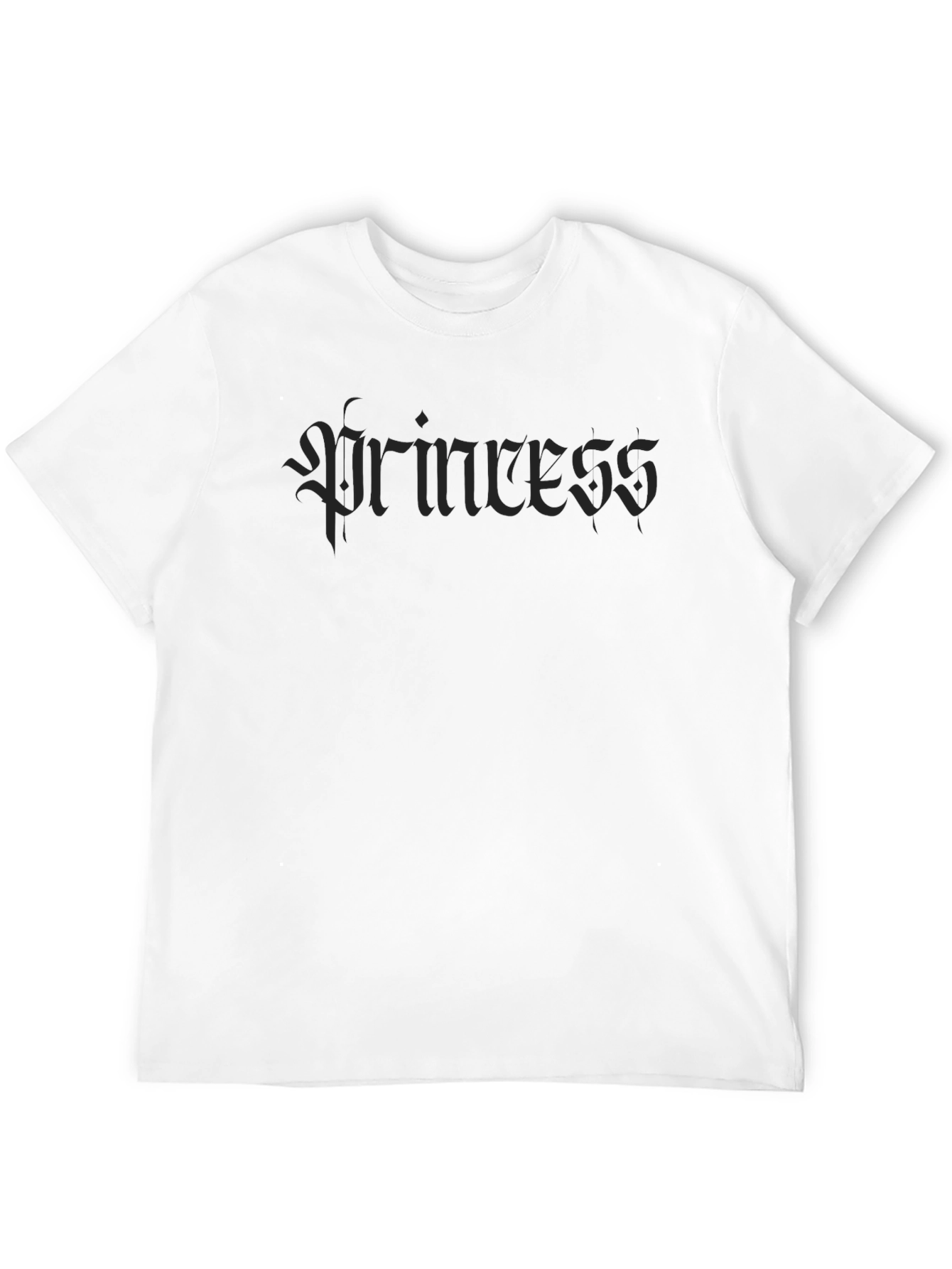 Princess Graphic Black T-Shirt