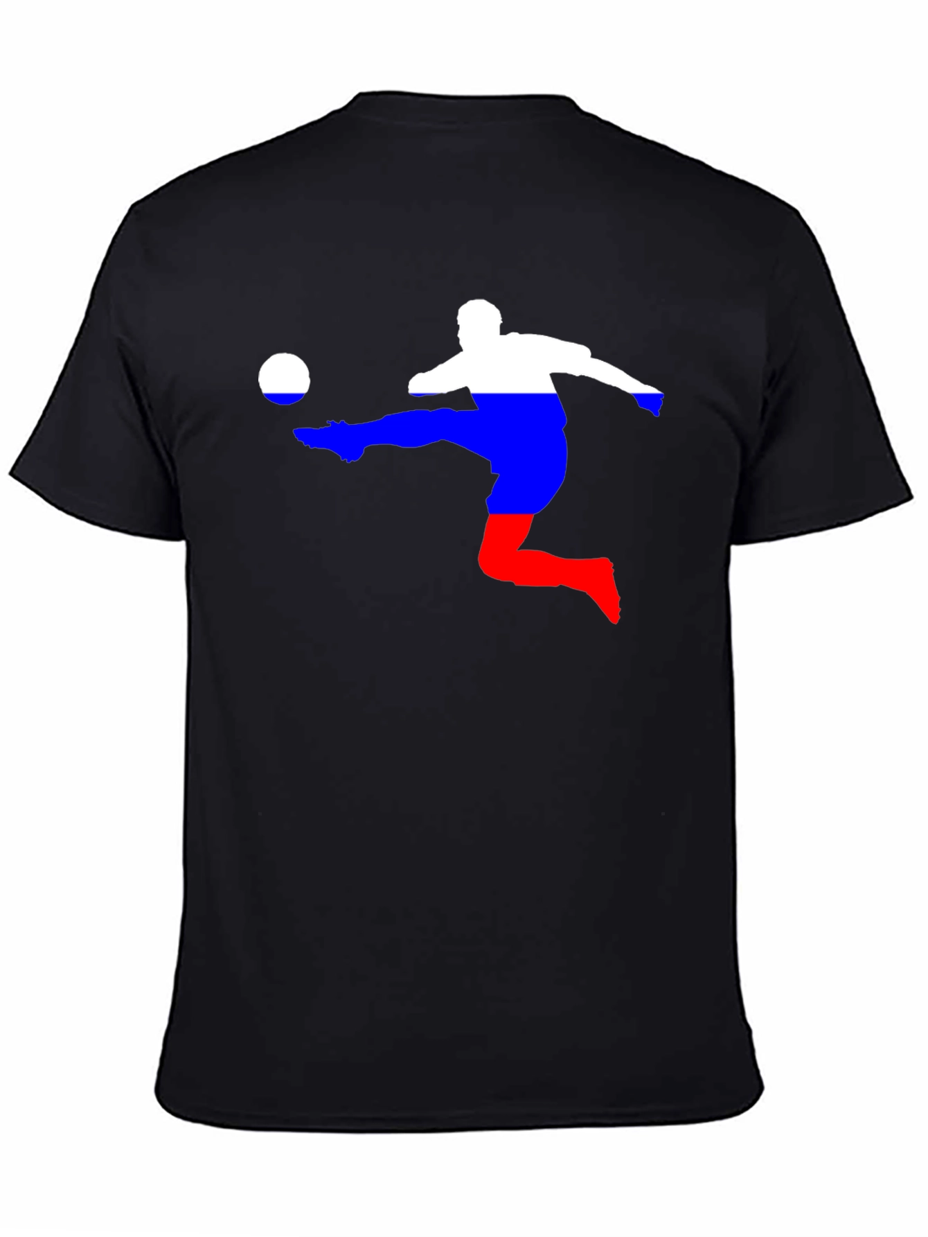 Russia Soccer T-Shirt - Black