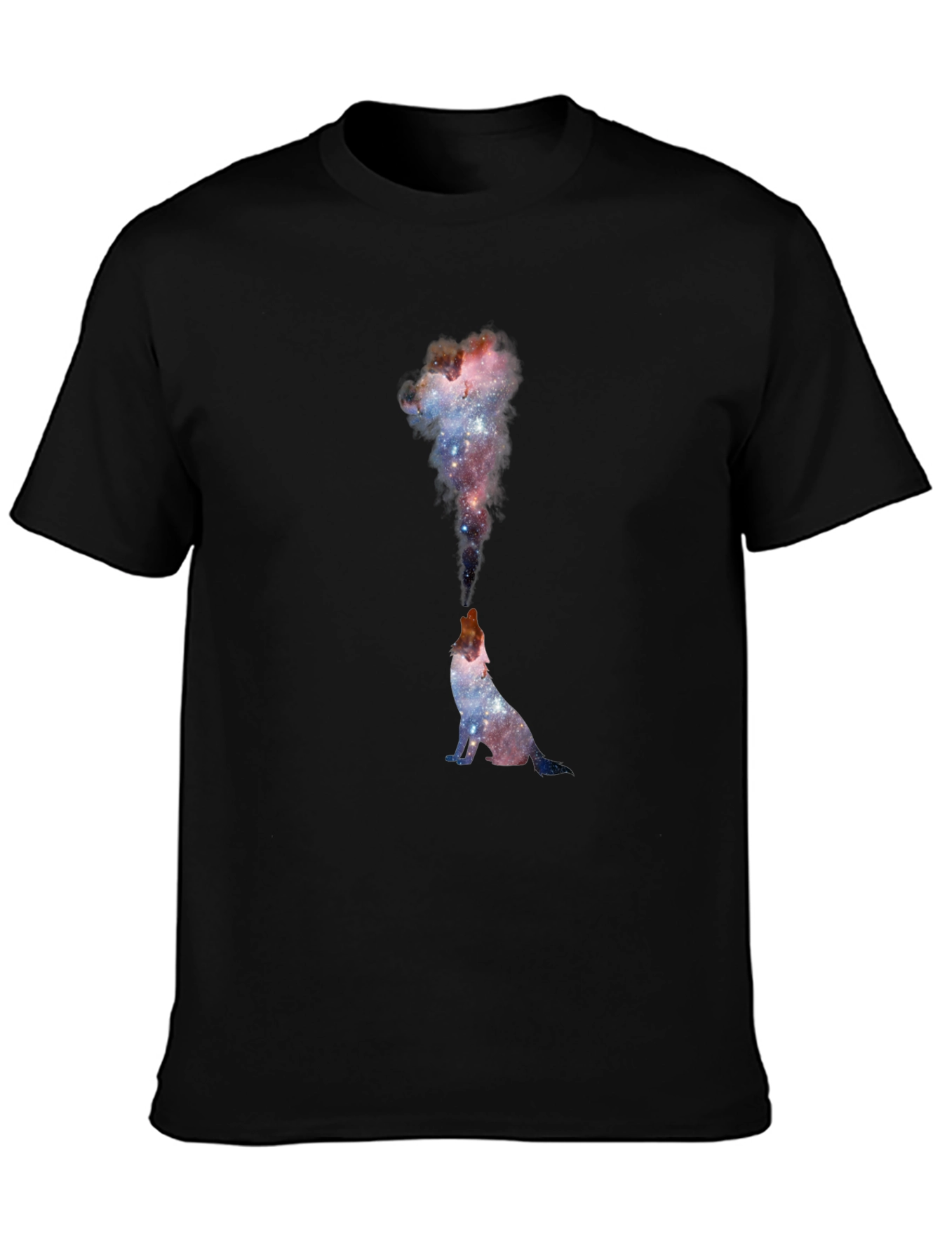 Galaxy Wolf T-Shirt - Unique Space Design