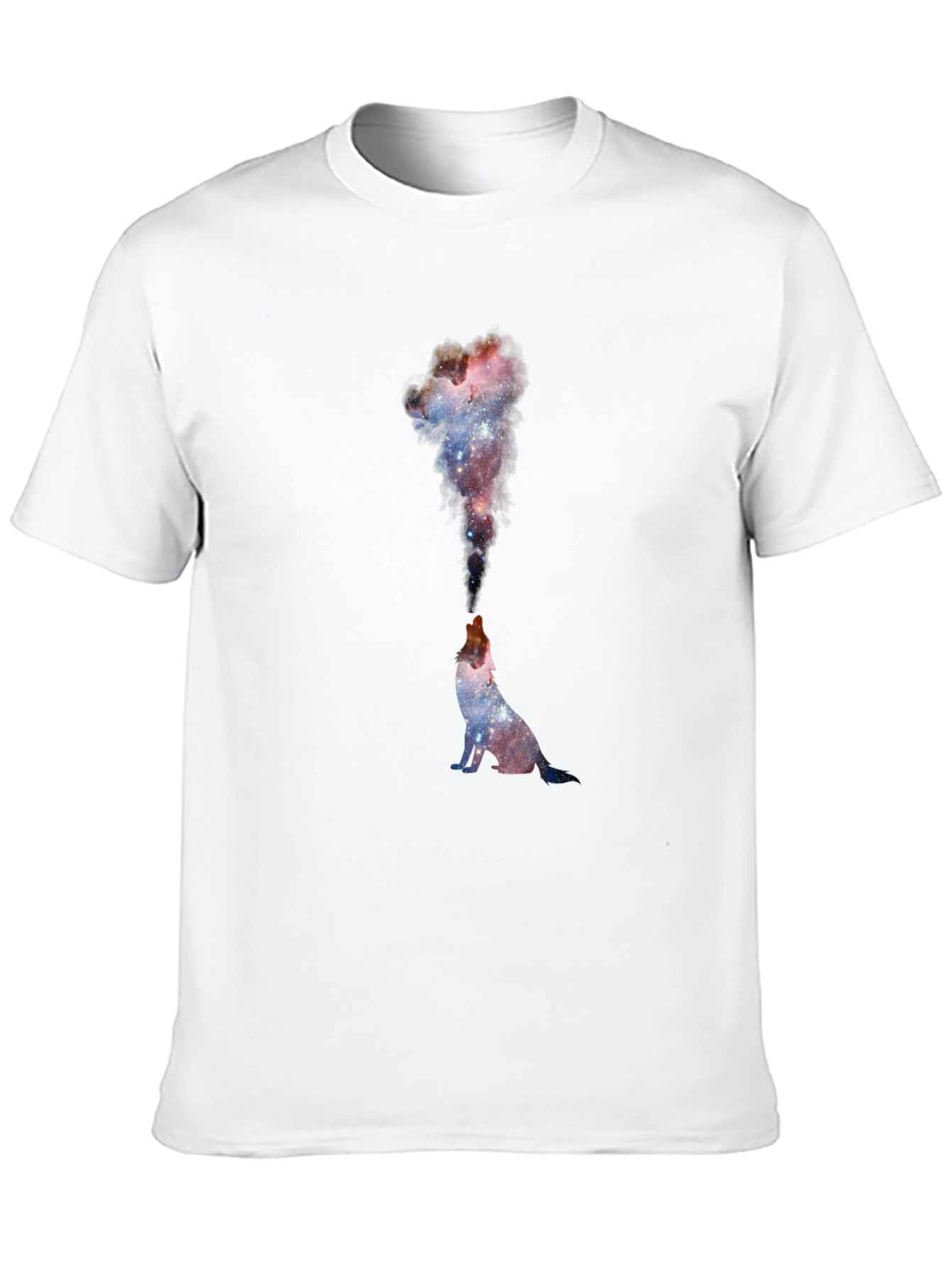 Galaxy Wolf T-Shirt - Unique Space Design