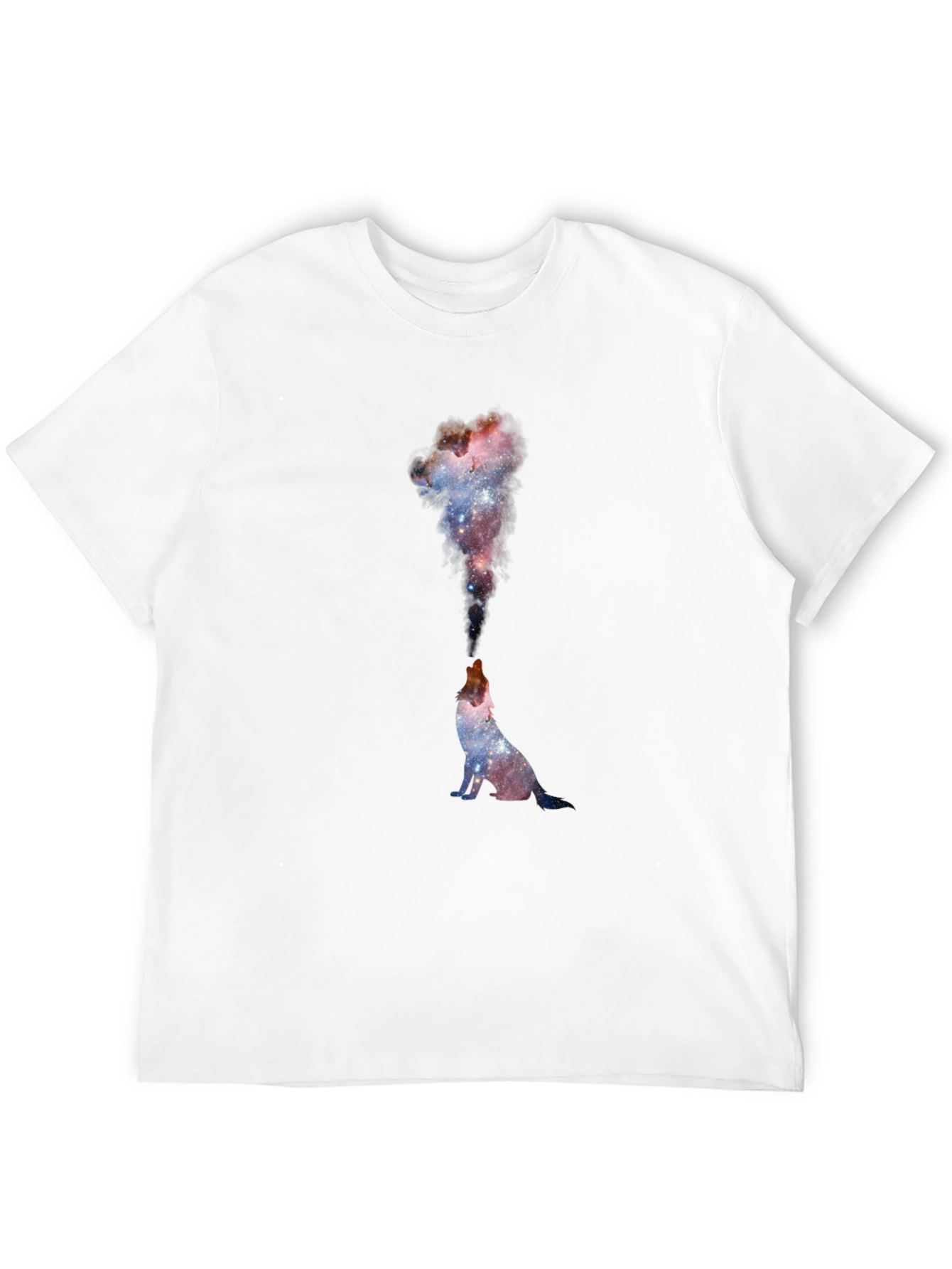 Galaxy Wolf T-Shirt - Unique Space Design