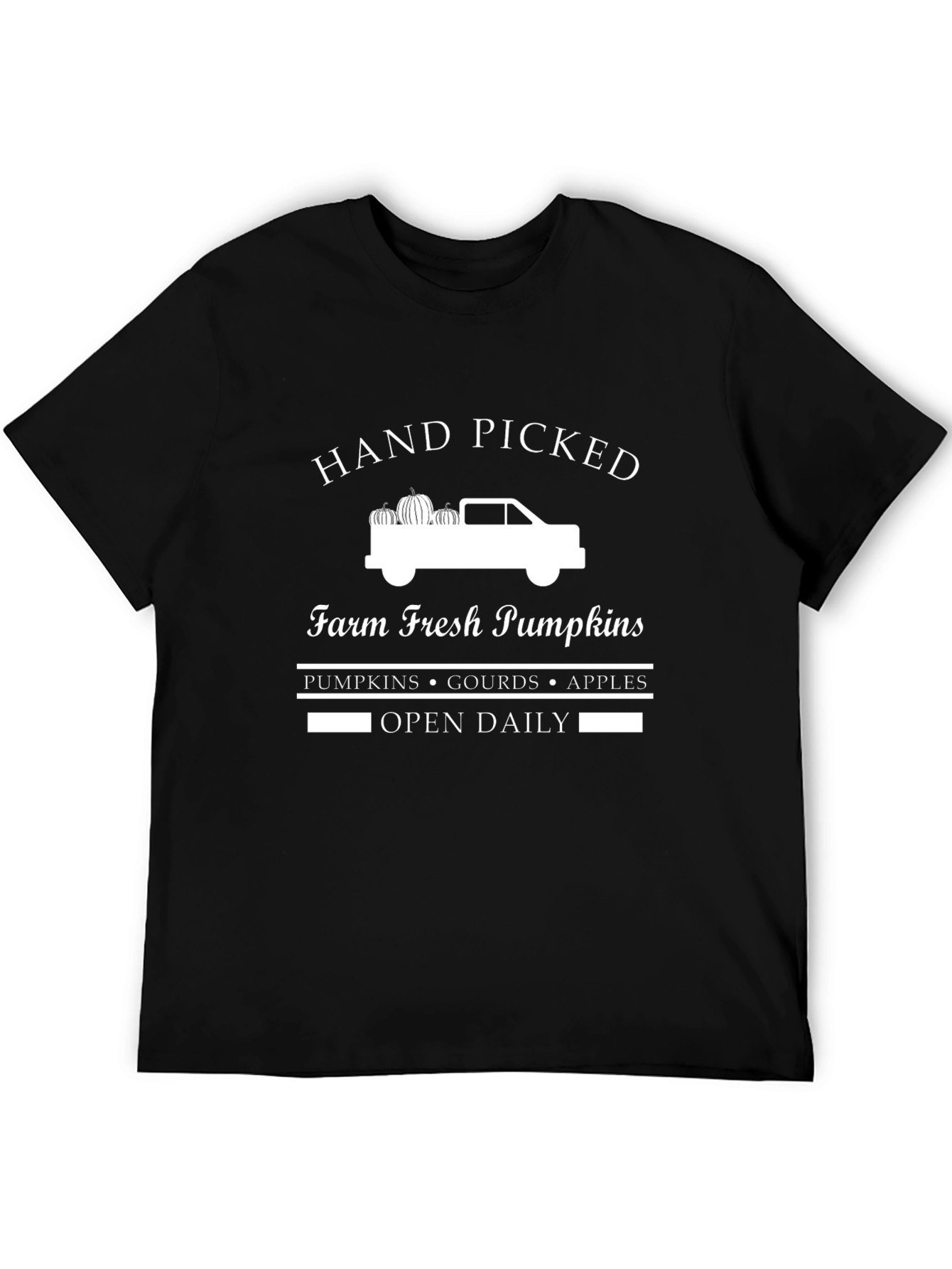 Hand Picked Farm Fresh Pumpkins Tee