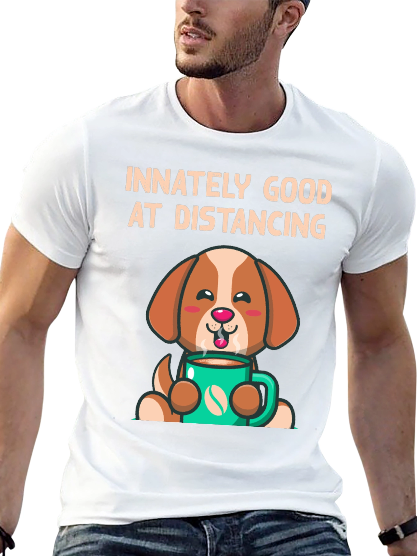 Innate Good Distancing Dog T-Shirt