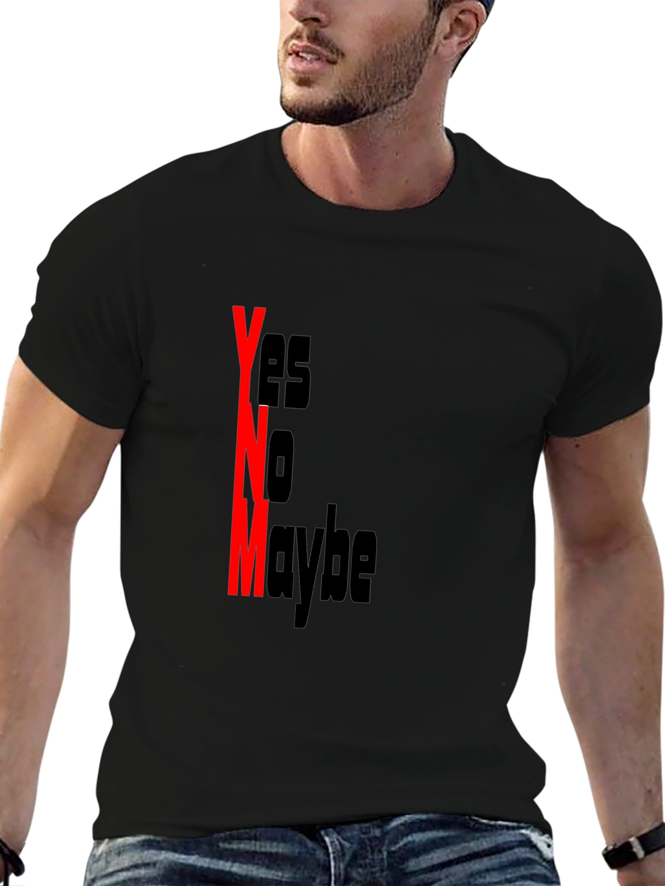 Yes No Maybe T-Shirt - Funny Decision Tee