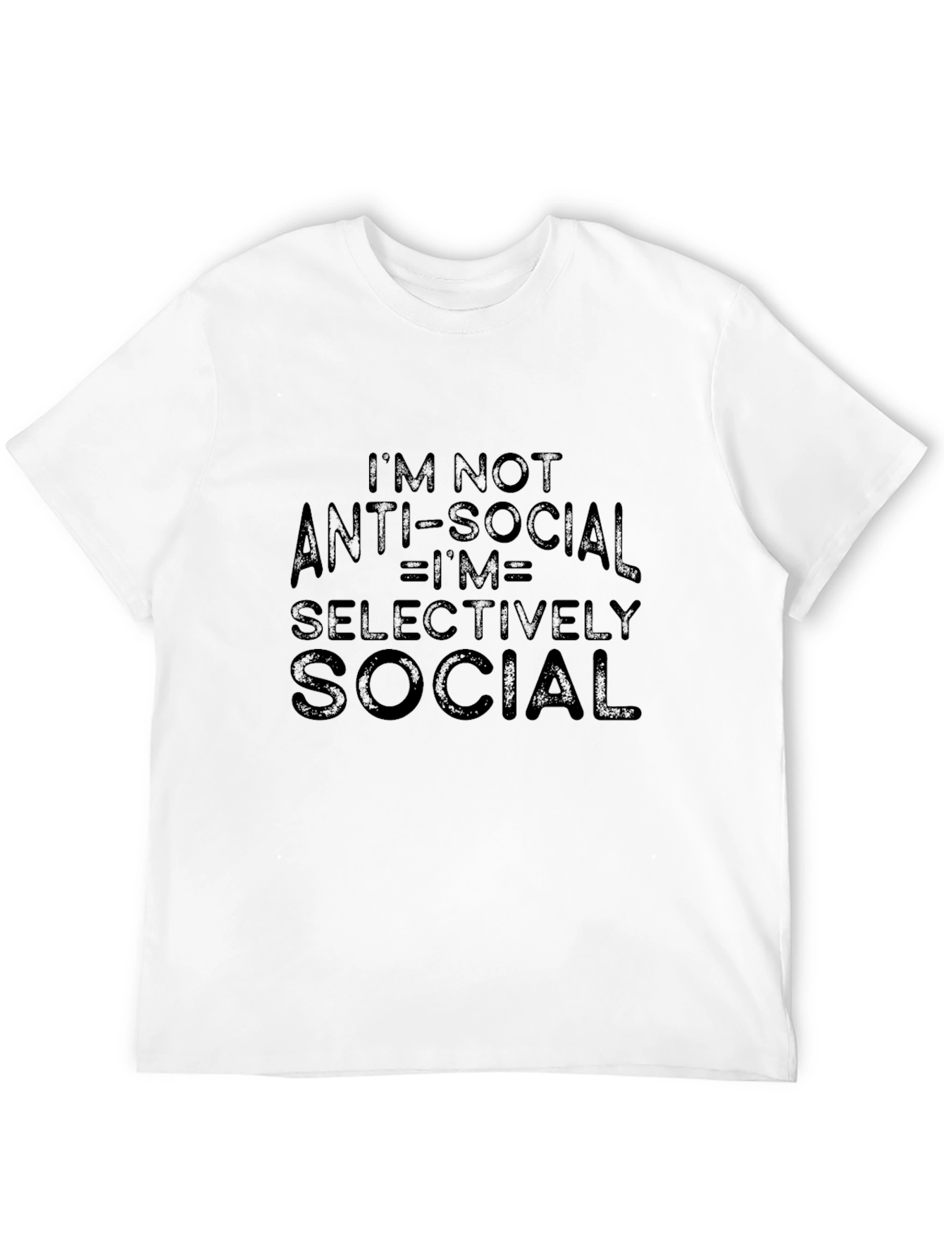 Im Not Antisocial Graphic Tee