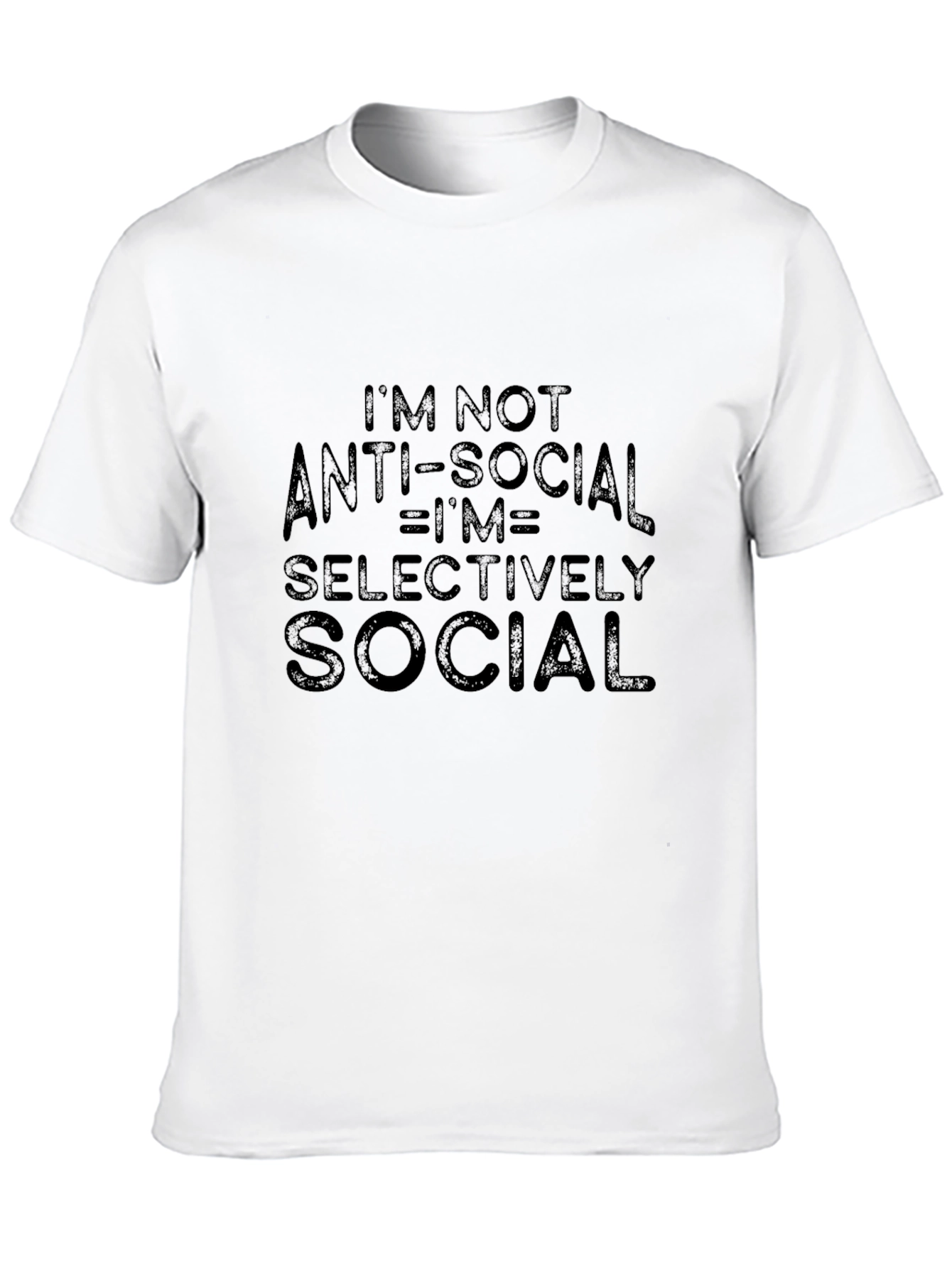 Im Not Antisocial Graphic Tee