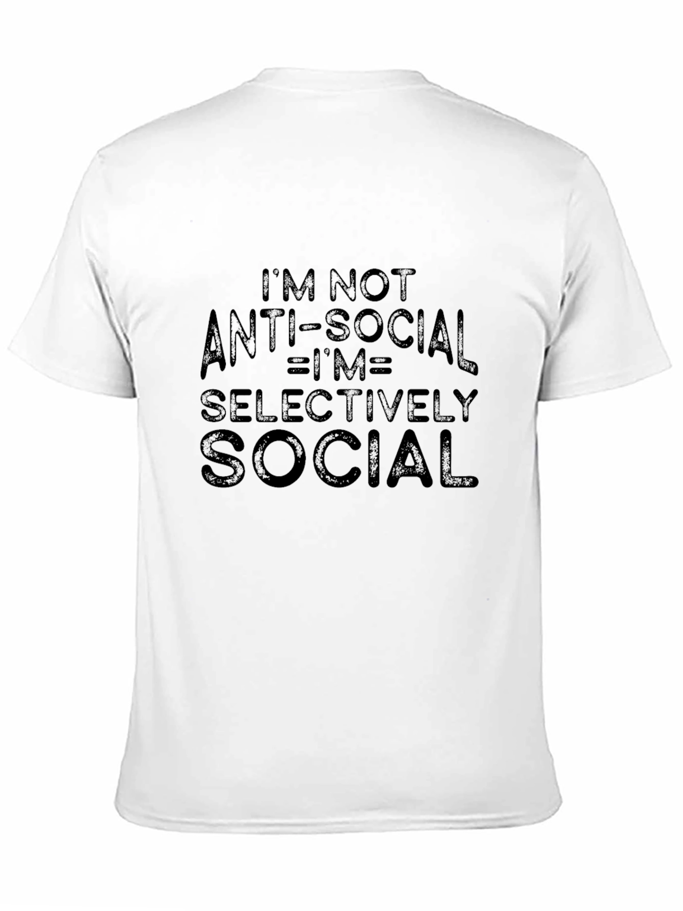 Im Not Antisocial Graphic Tee
