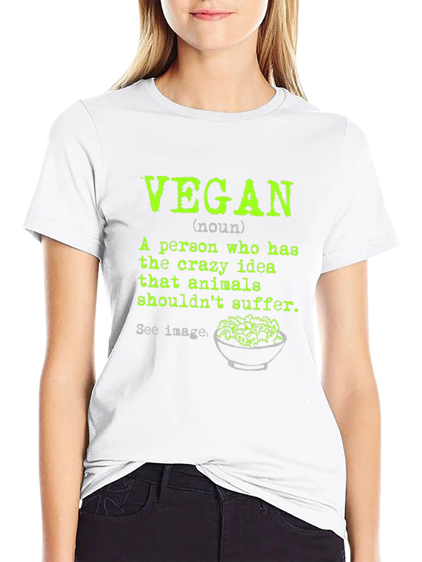 Vegan Definition T-Shirt: Animal Lover Tee