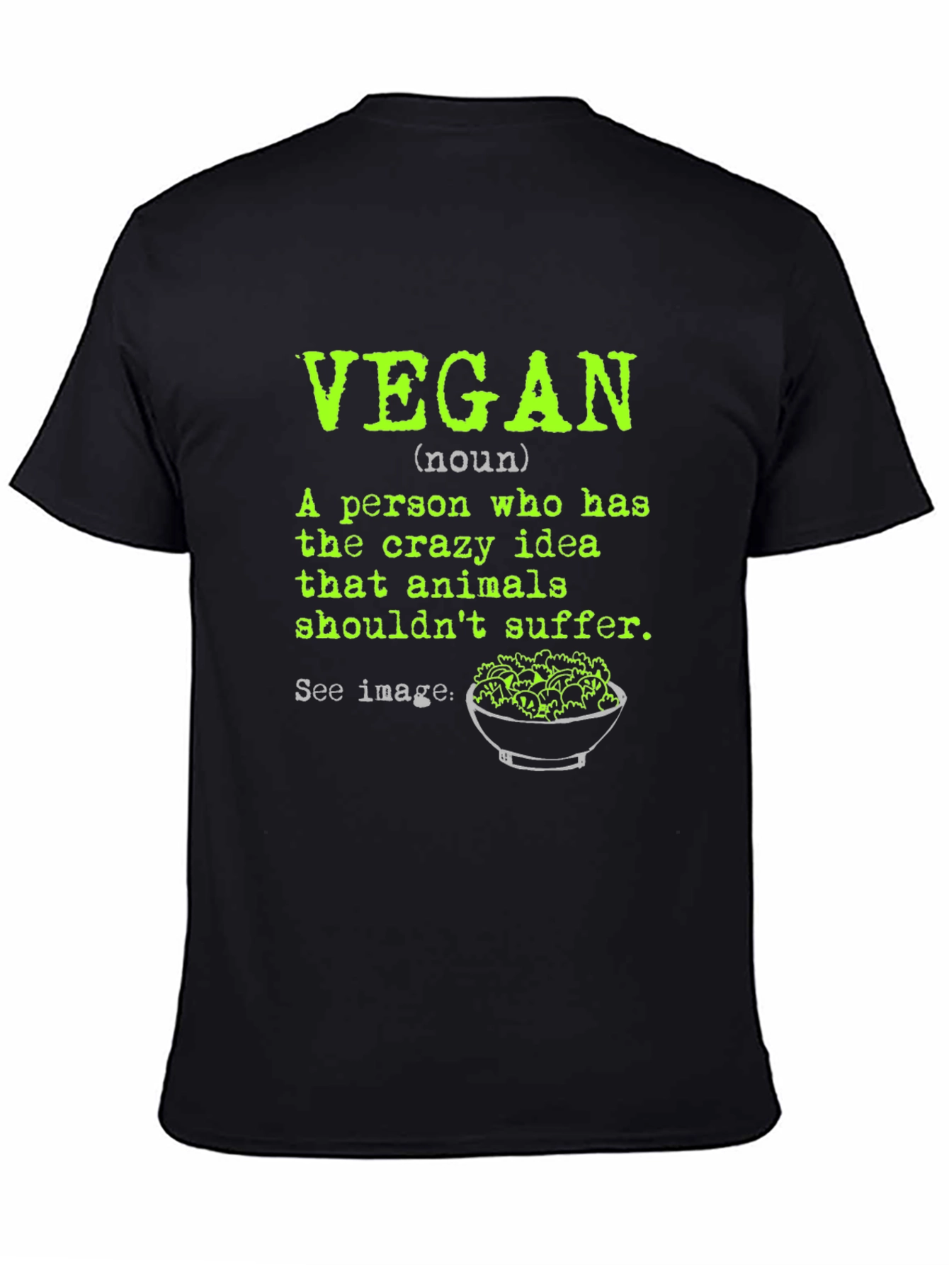 Vegan Definition T-Shirt: Animal Lover Tee