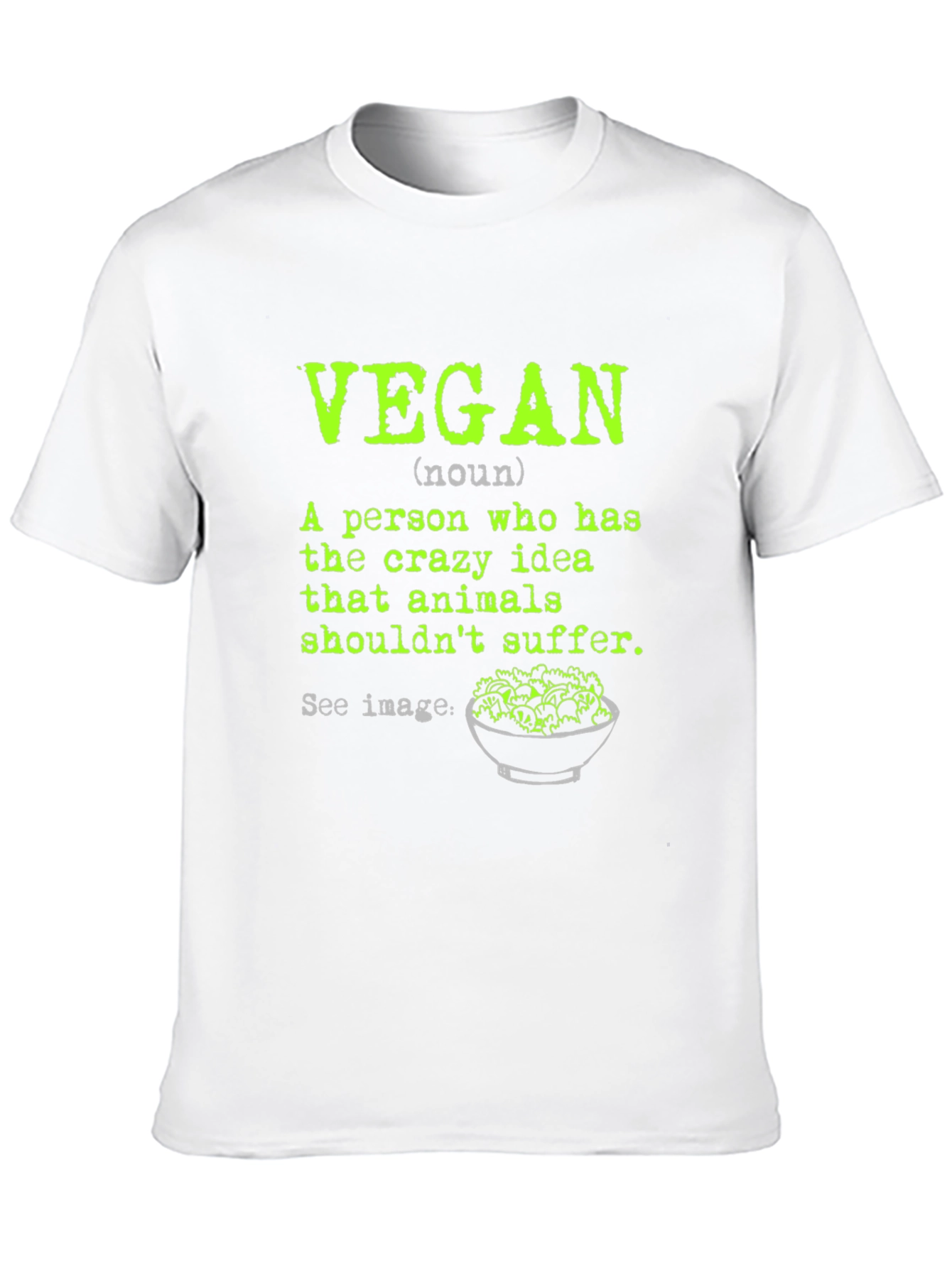 Vegan Definition T-Shirt: Animal Lover Tee
