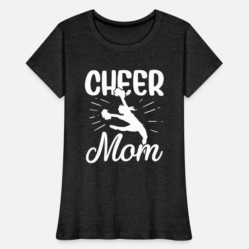 Womens Cheer Mom Gymnastics Cheerleading Mom Squad