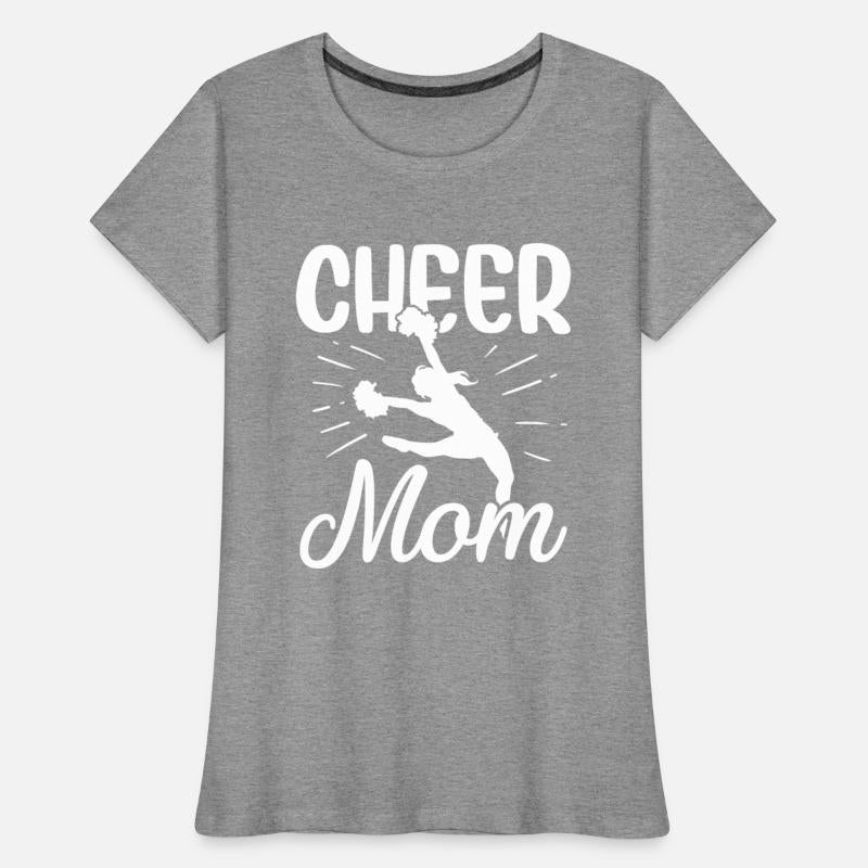 Womens Cheer Mom Gymnastics Cheerleading Mom Squad