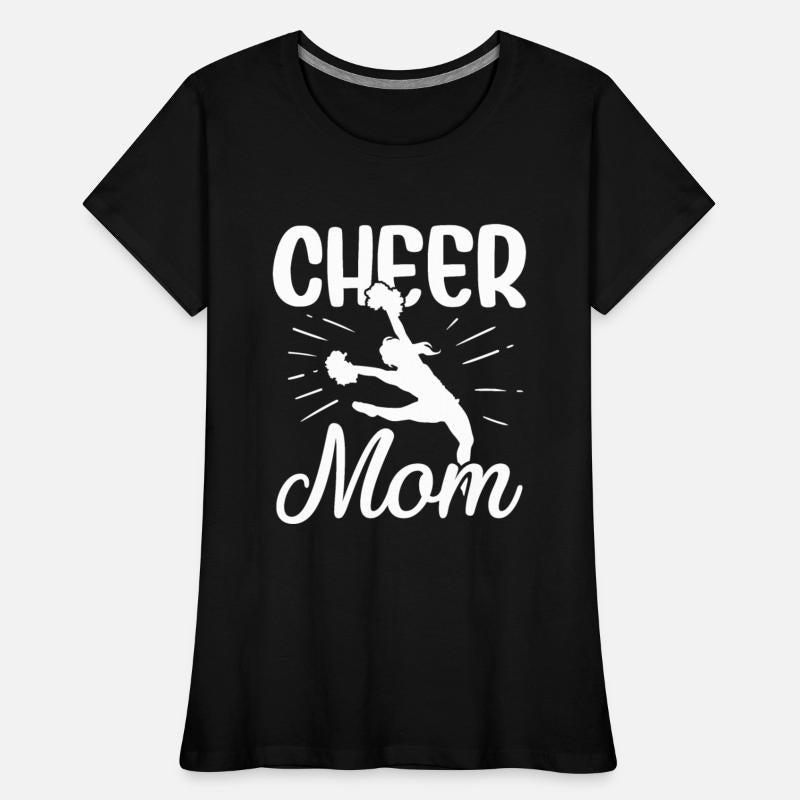 Womens Cheer Mom Gymnastics Cheerleading Mom Squad