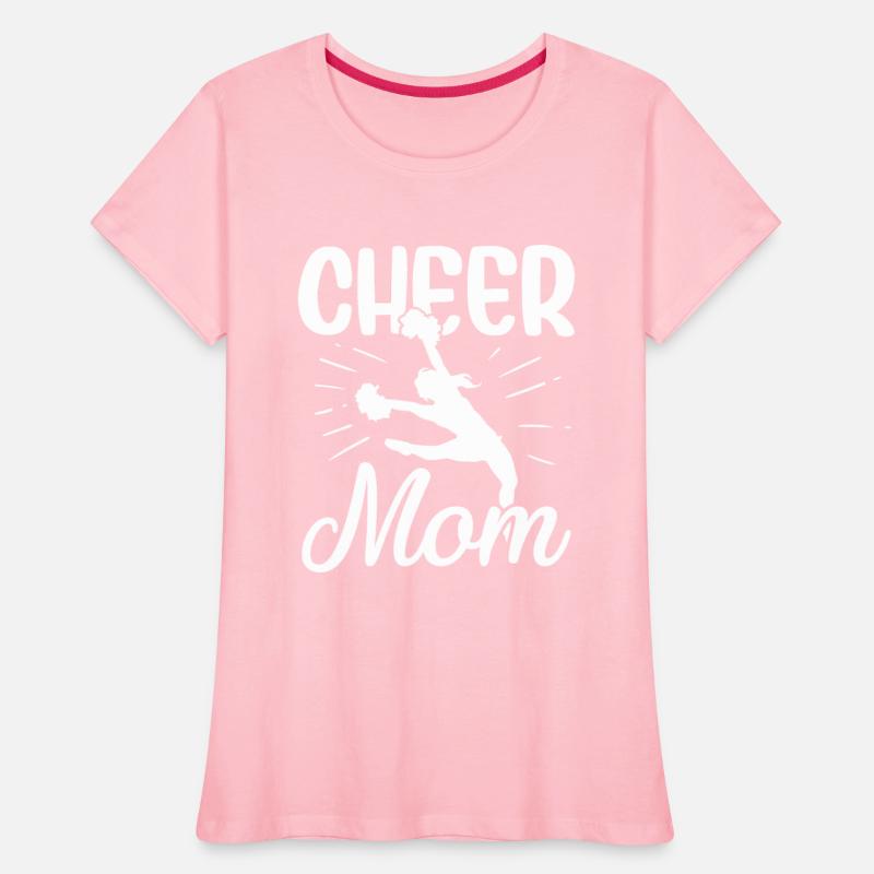 Womens Cheer Mom Gymnastics Cheerleading Mom Squad