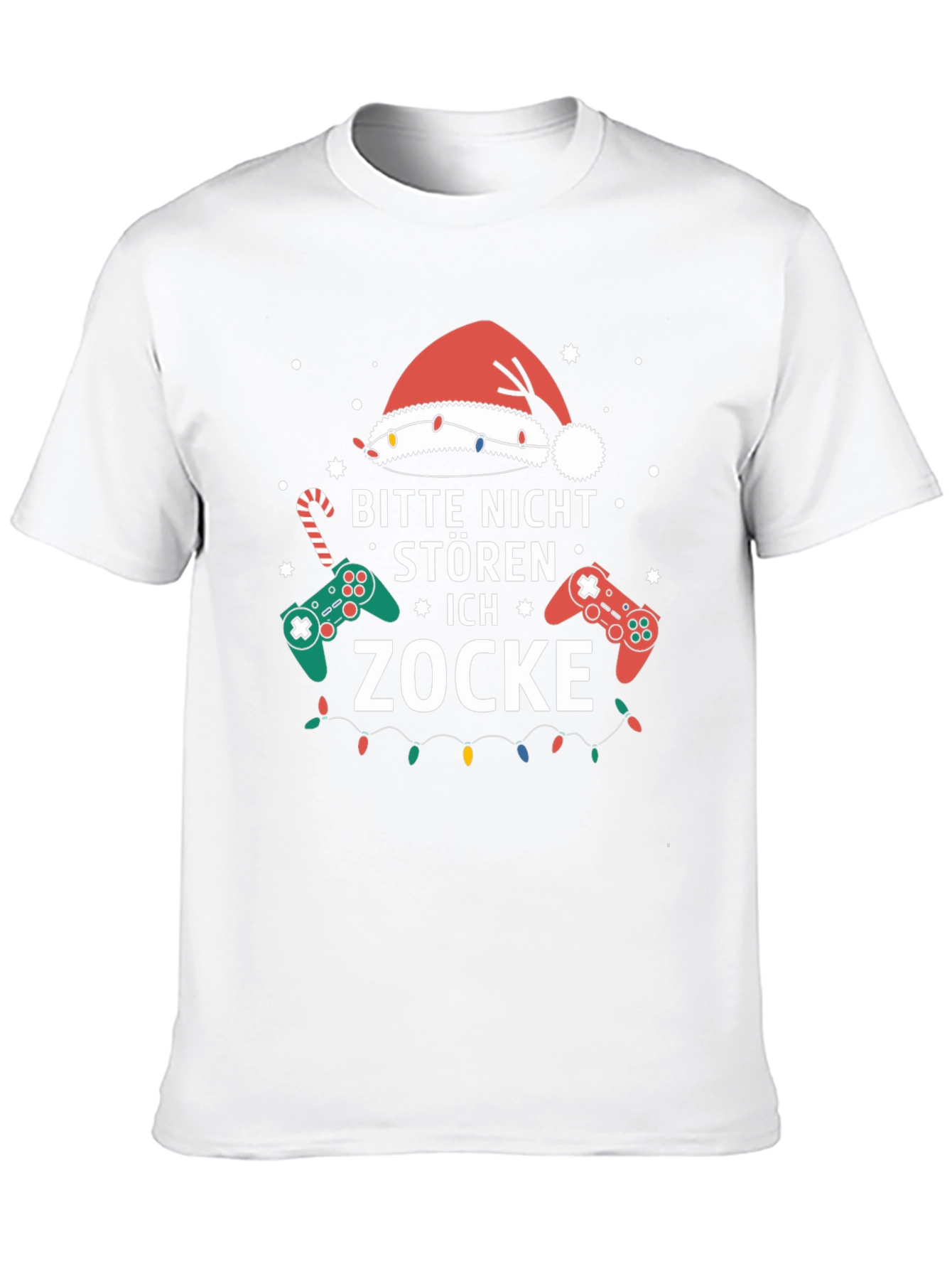 Gamer Christmas T-Shirt - Bitte Nicht Stören