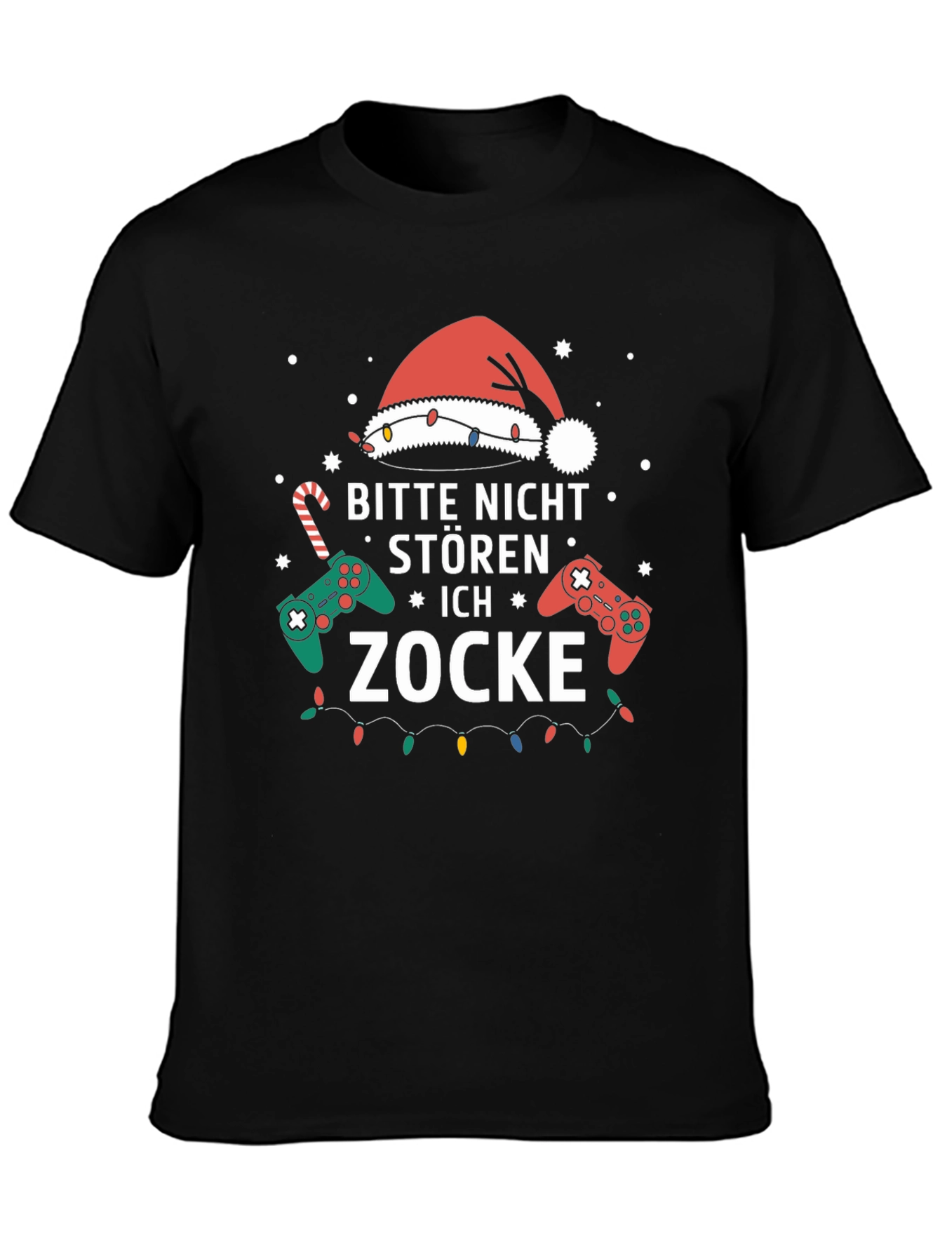 Gamer Christmas T-Shirt - Bitte Nicht Stören