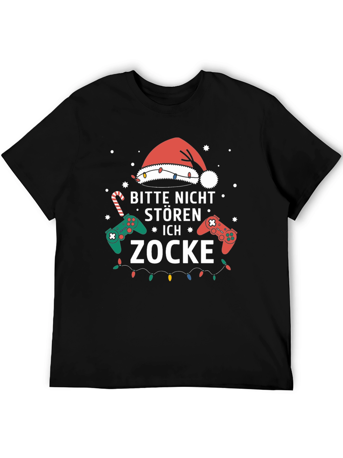 Gamer Christmas T-Shirt - Bitte Nicht Stören